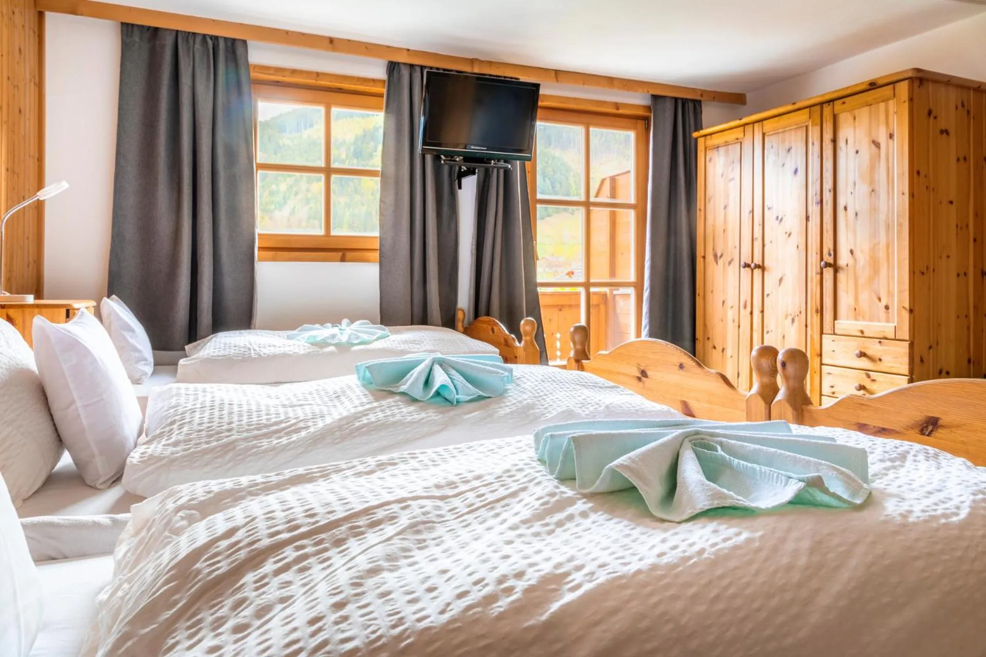 Bedroom, Bed in Gasthof Pesbichl