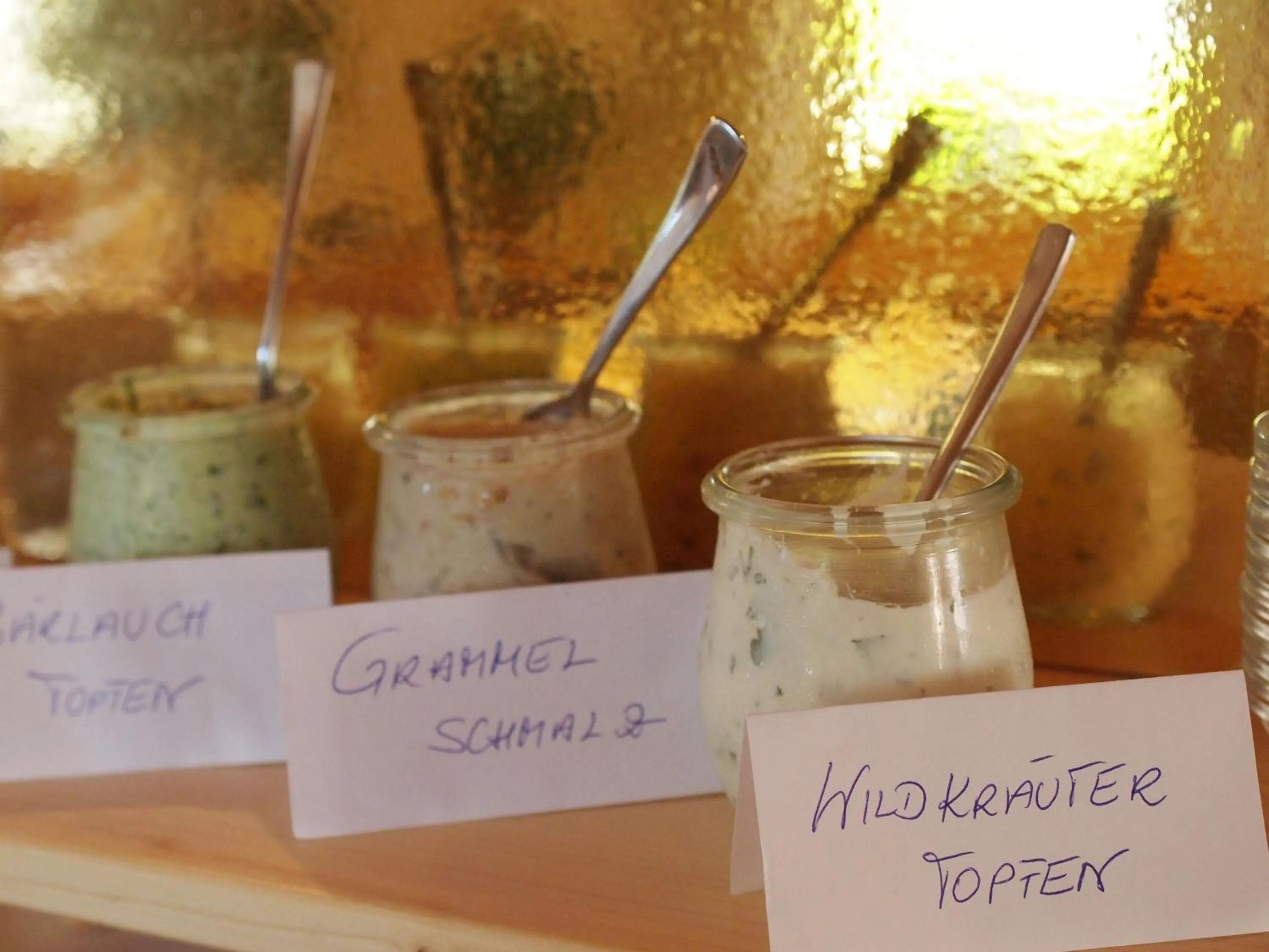 Food and drinks in Gasthof Pesbichl