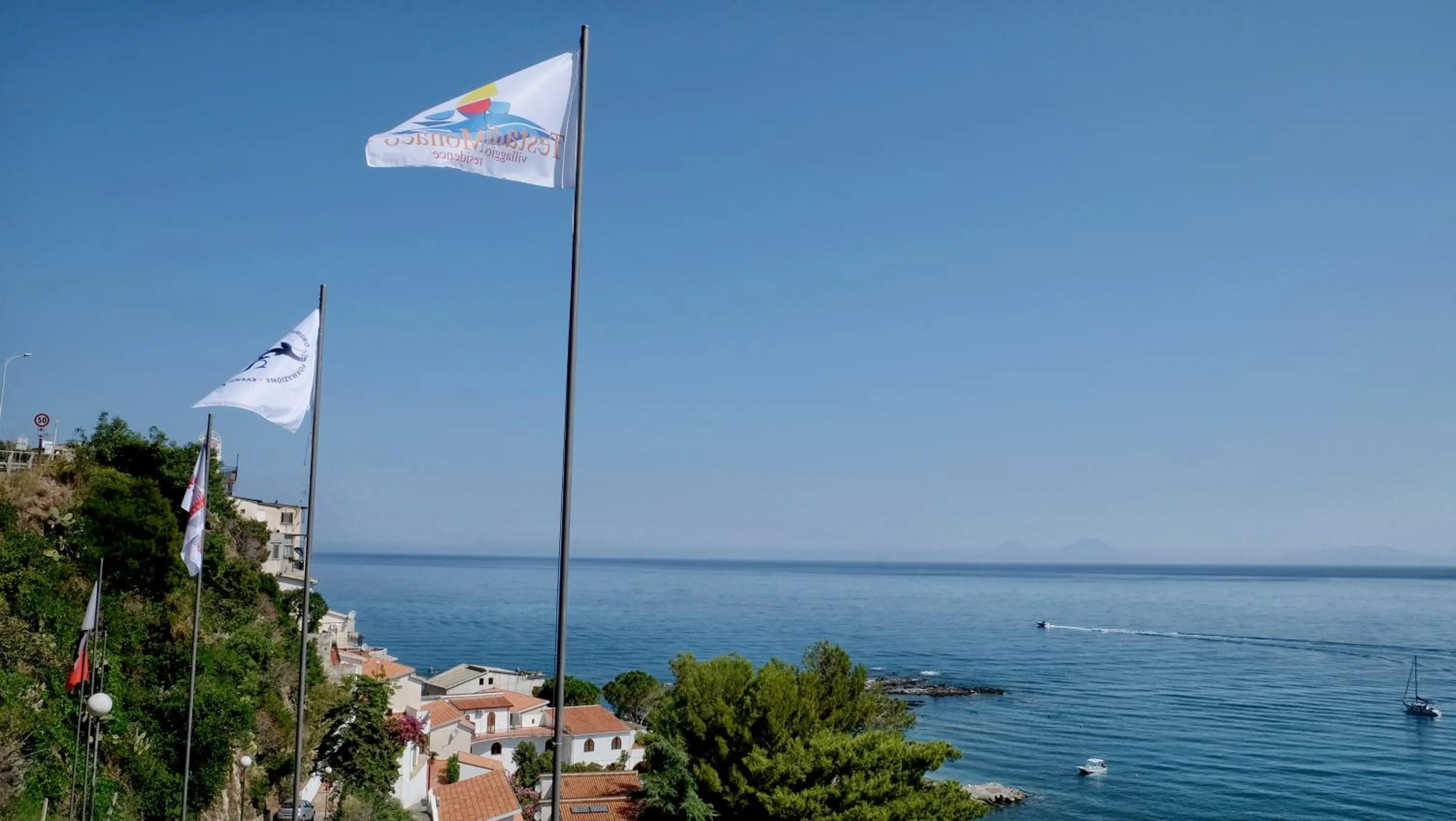 Facade/entrance in Testa di Monaco Natural Beach