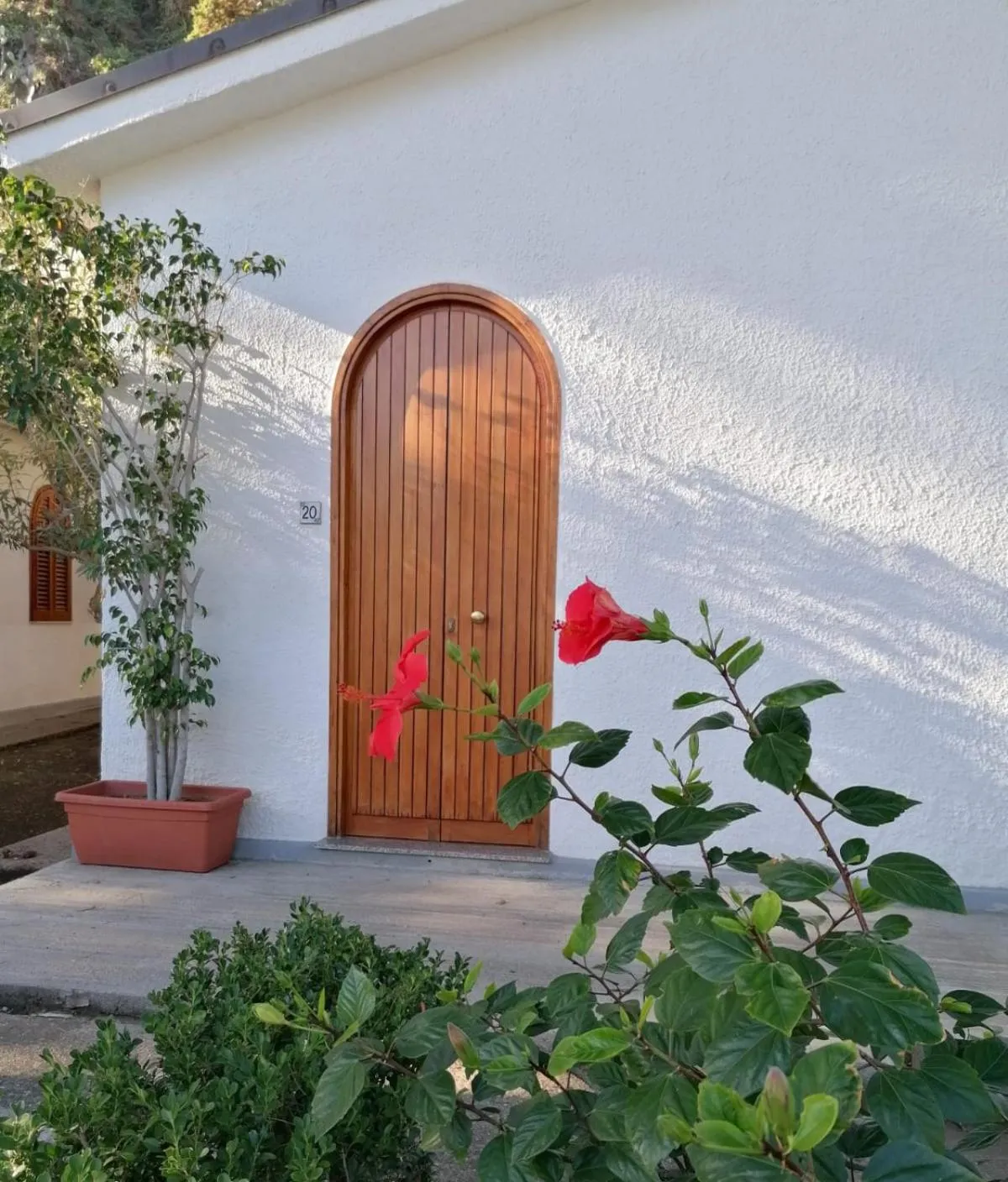 Facade/entrance in Testa di Monaco Natural Beach