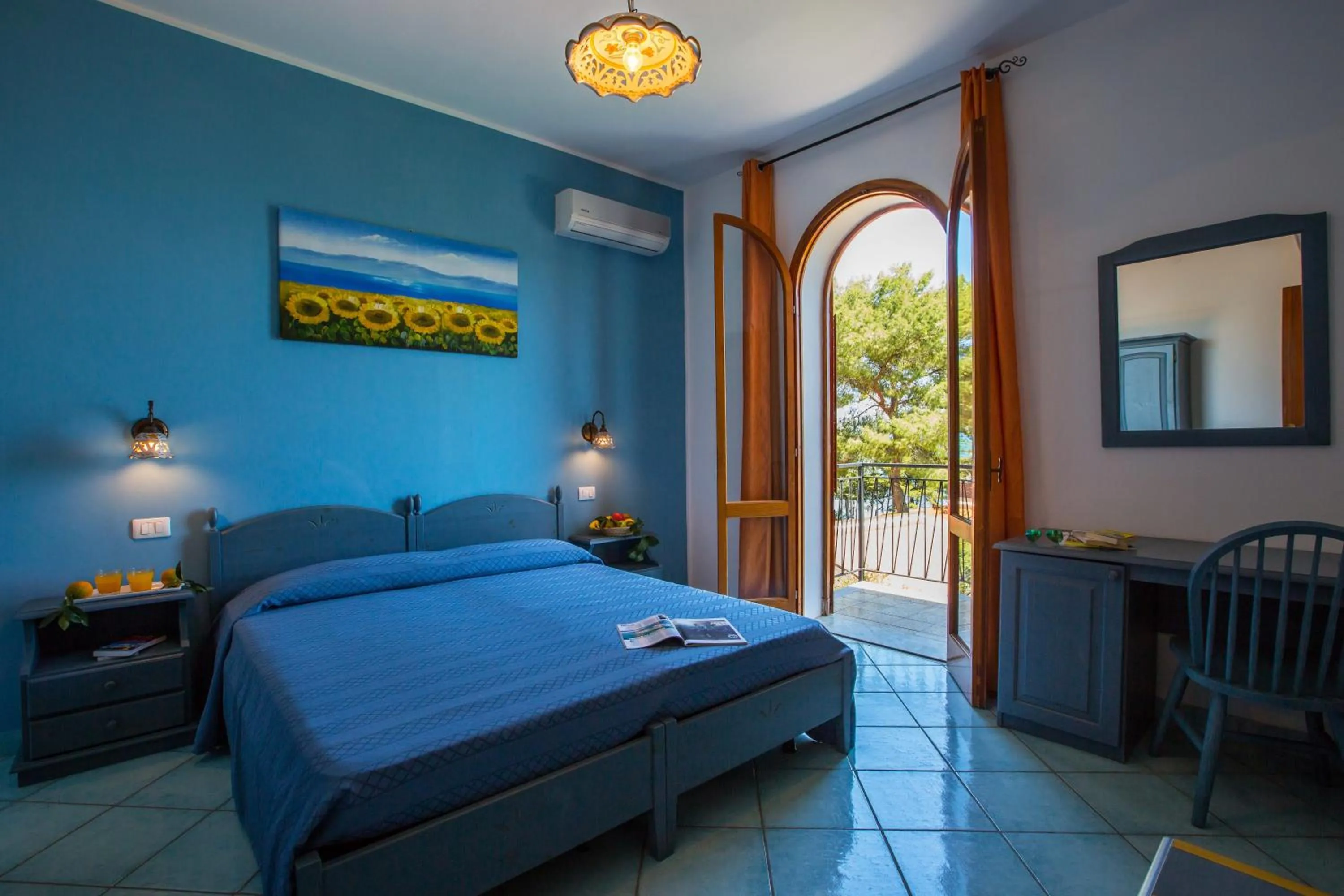 Bed in Testa di Monaco Natural Beach