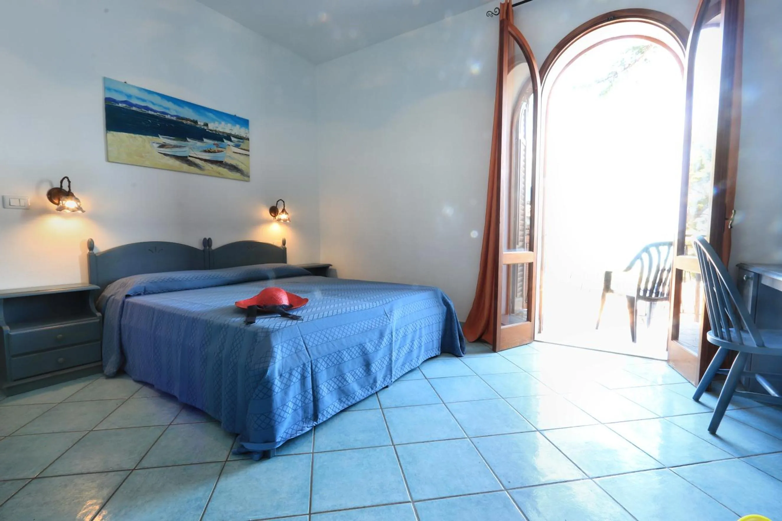Bed in Testa di Monaco Natural Beach