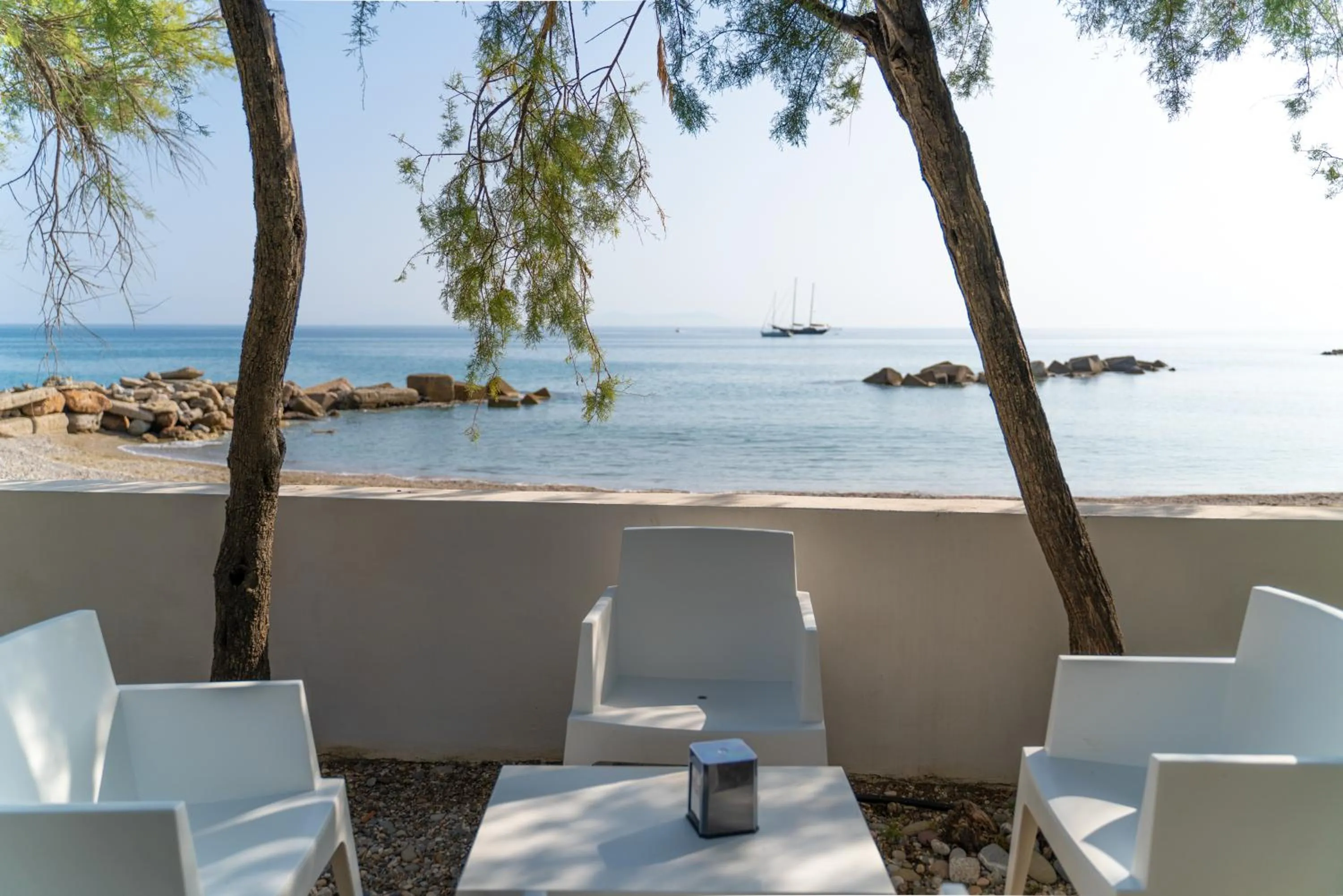 Lounge or bar in Testa di Monaco Natural Beach