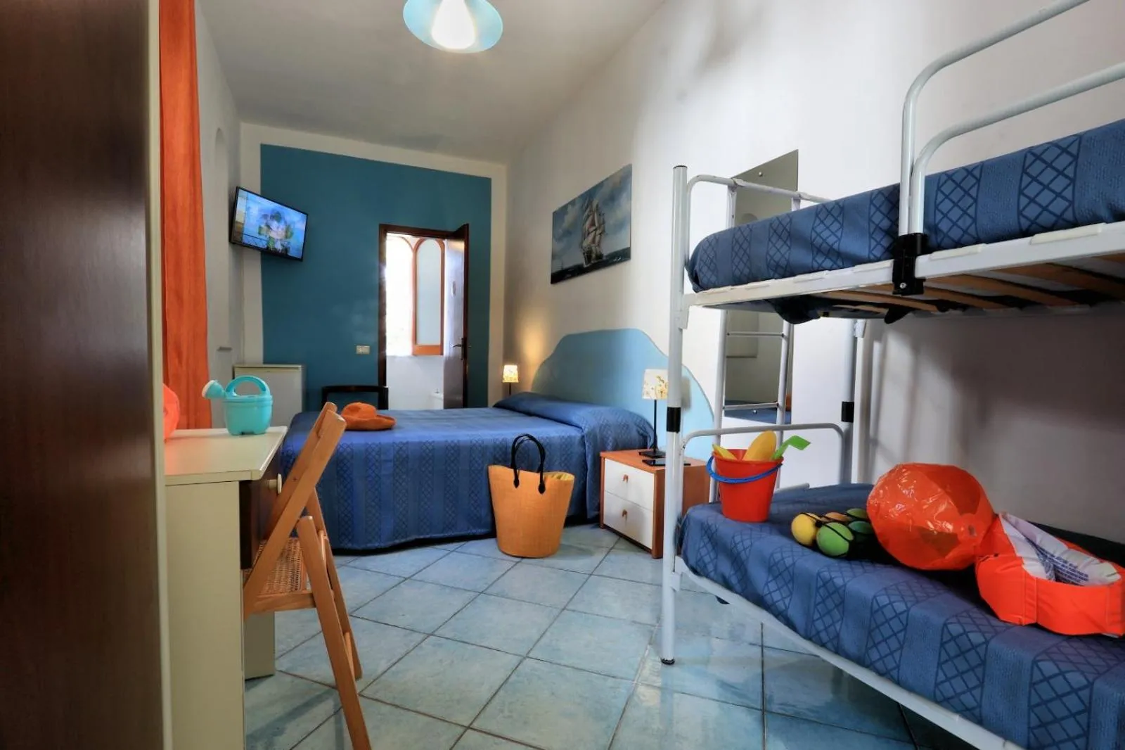 Bedroom, Bed in Testa di Monaco Natural Beach