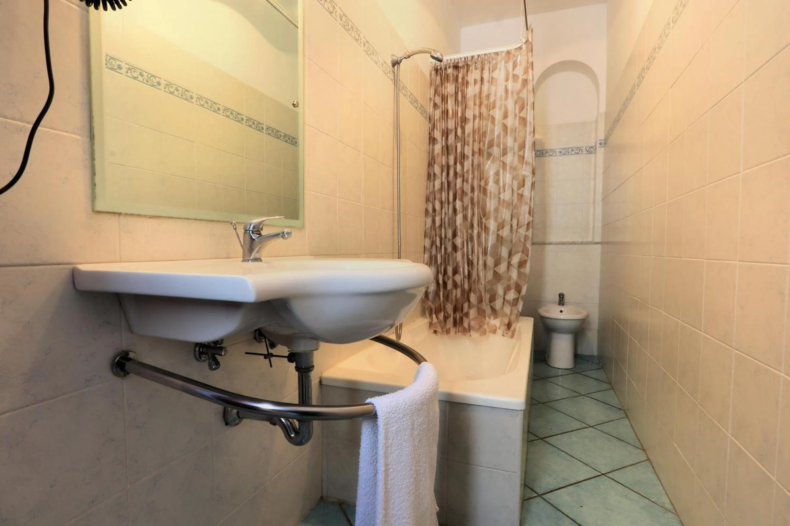 Bathroom in Testa di Monaco Natural Beach