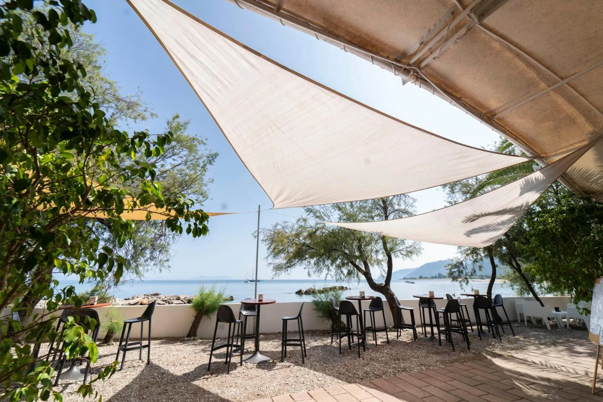 Lounge or bar in Testa di Monaco Natural Beach
