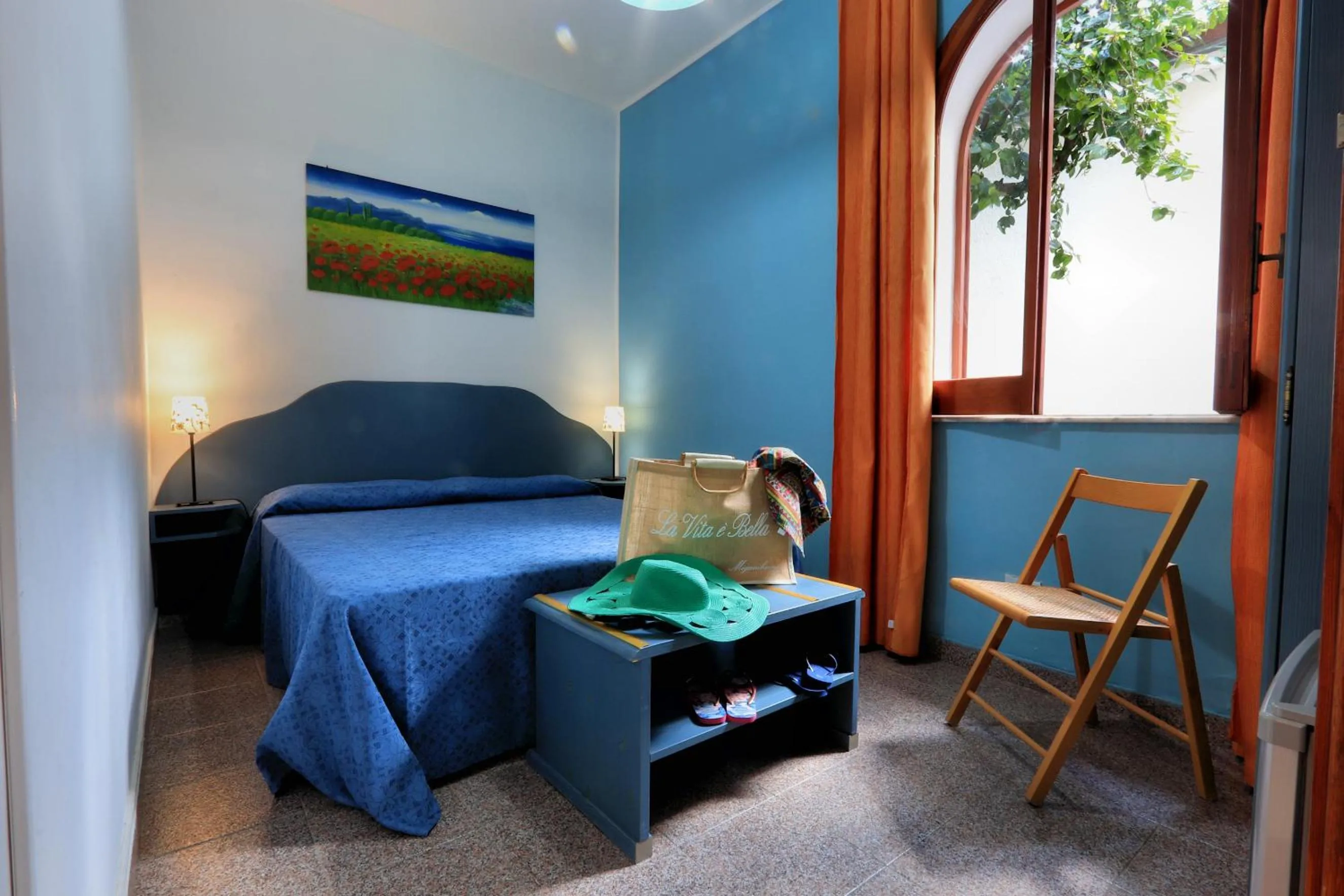 Bed in Testa di Monaco Natural Beach