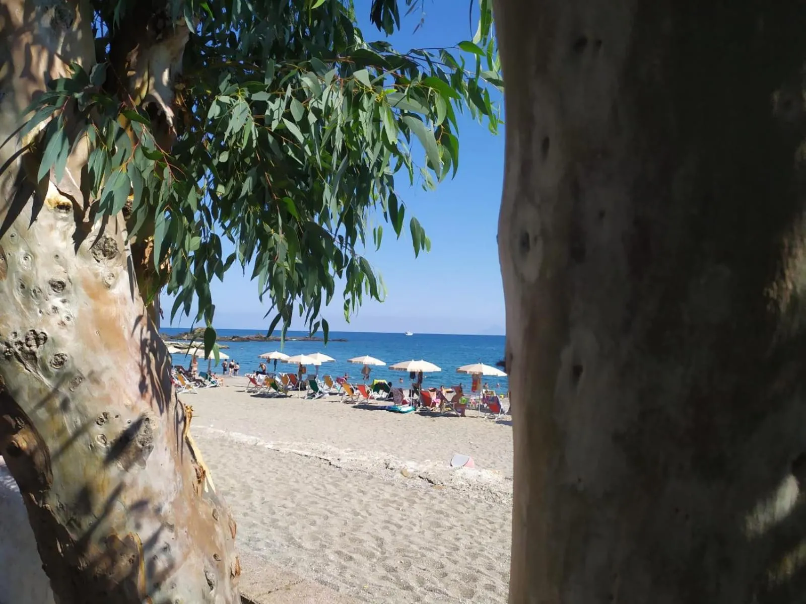 Beach in Testa di Monaco Natural Beach