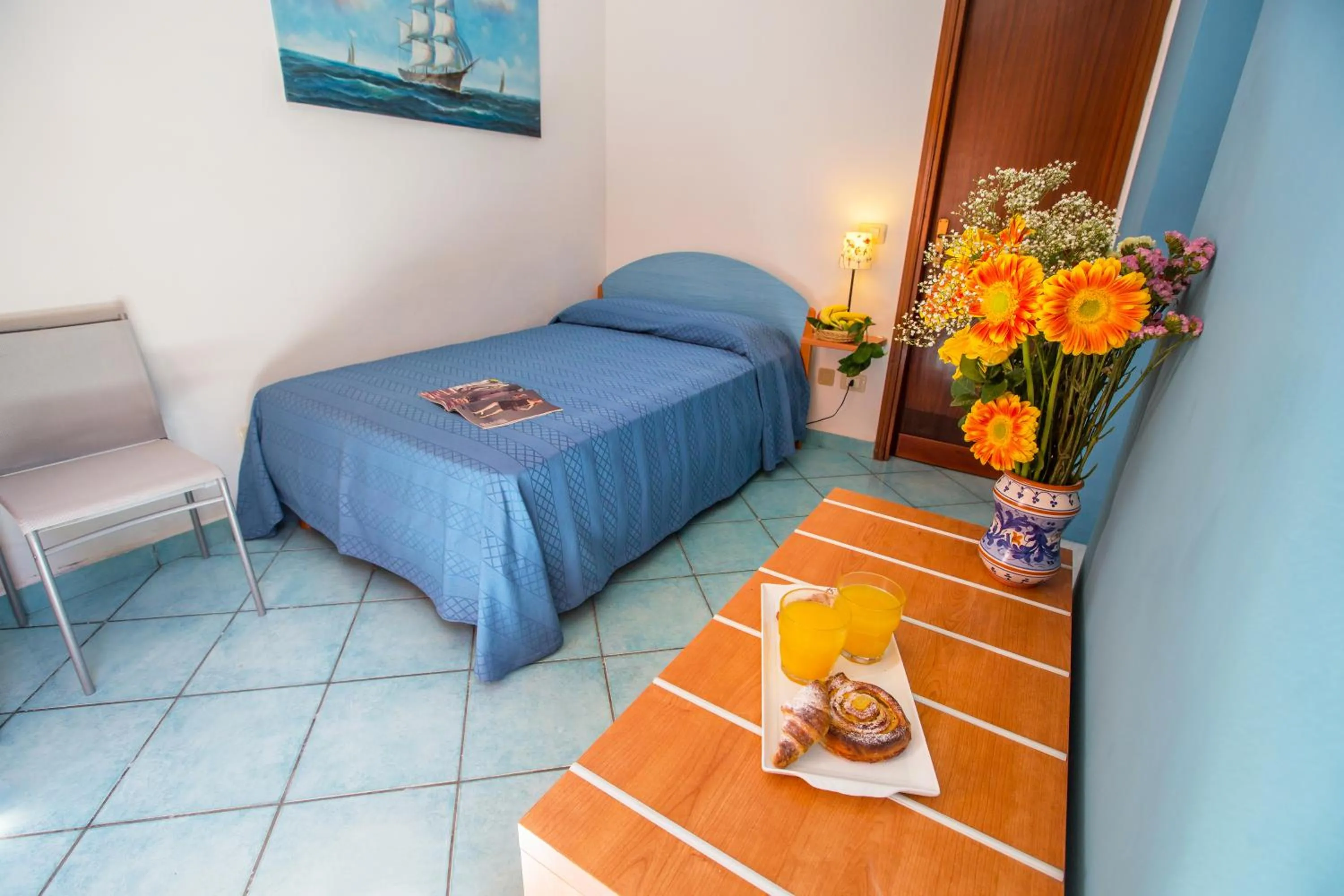 Bed in Testa di Monaco Natural Beach
