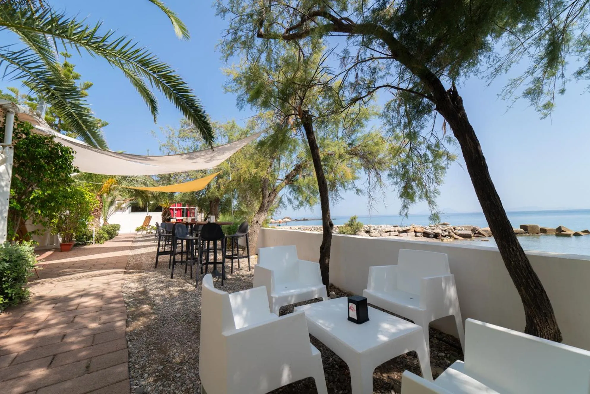 Lounge or bar in Testa di Monaco Natural Beach