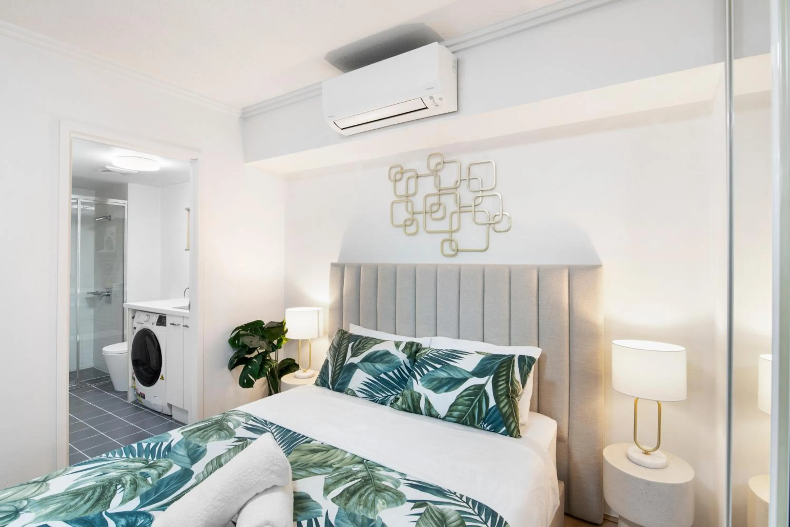 Bed in Allegro Apartments