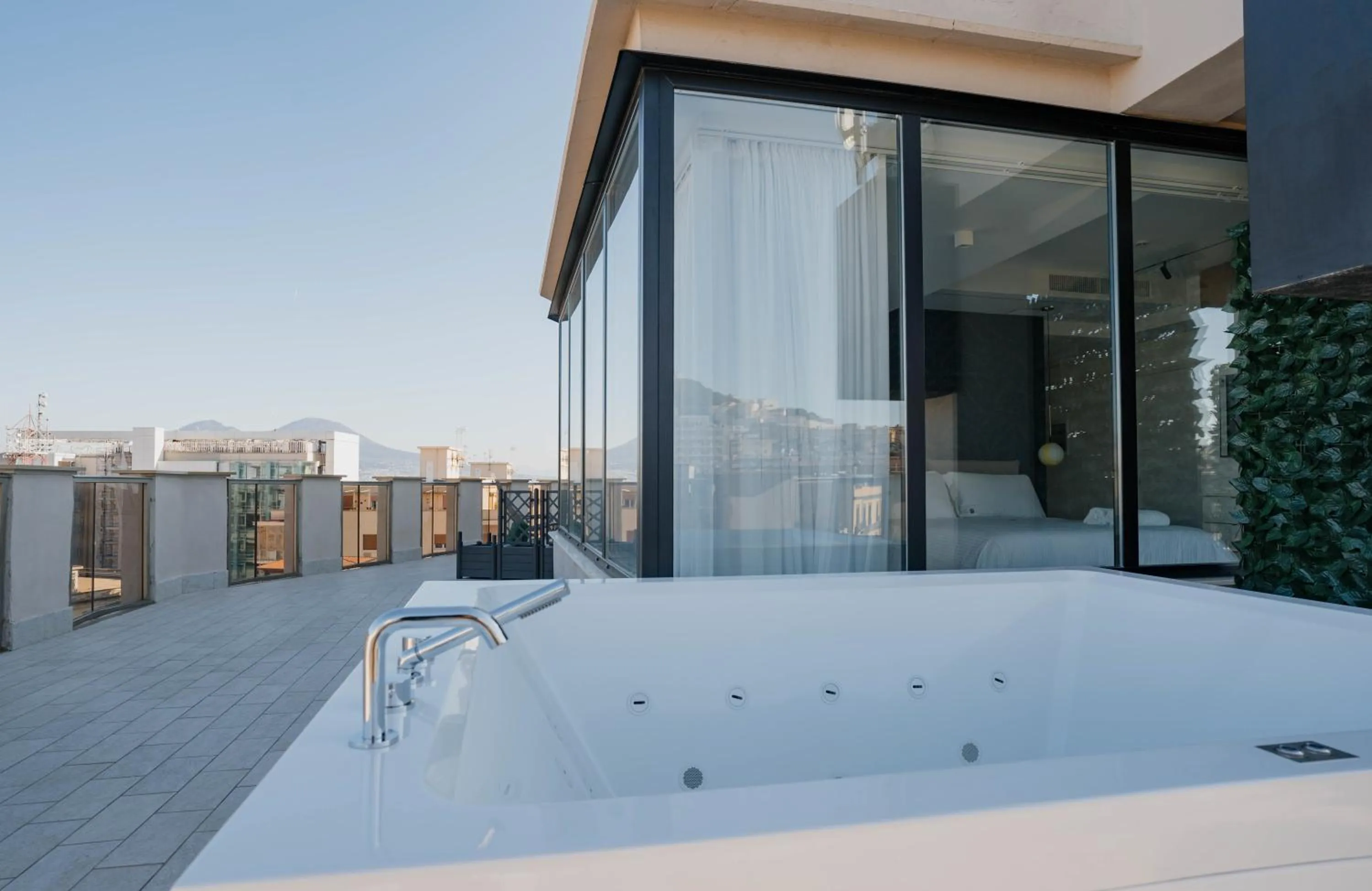 Patio in POETICA BOUTIQUE SKY HOTEL