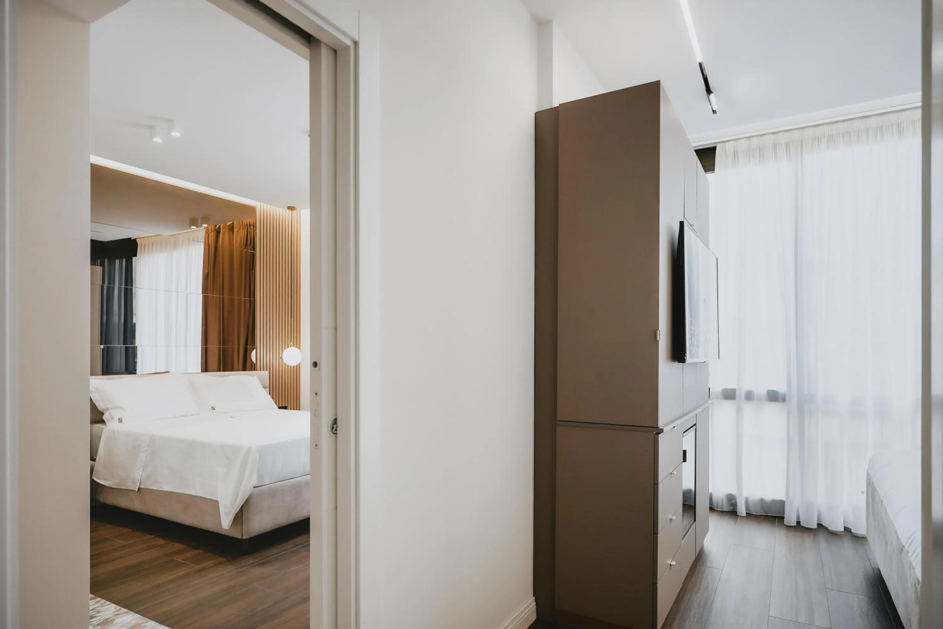 Bed in POETICA BOUTIQUE SKY HOTEL