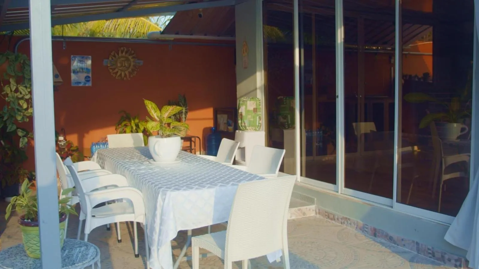 Patio in Hotel Vista al Morro