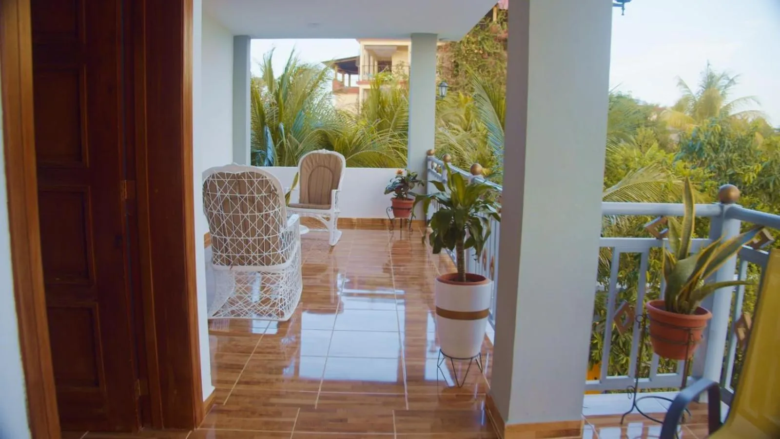 Patio in Hotel Vista al Morro