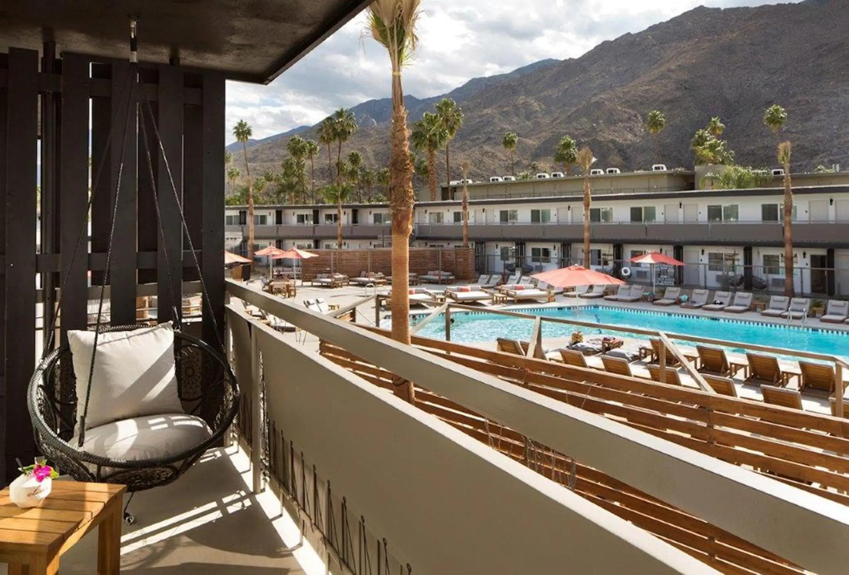 King Room with Pool View in V Capri Palm Springs, a Dolce by Wyndham King Room with Pool View in V Capri Palm Springs, a Dolce by Wyndham