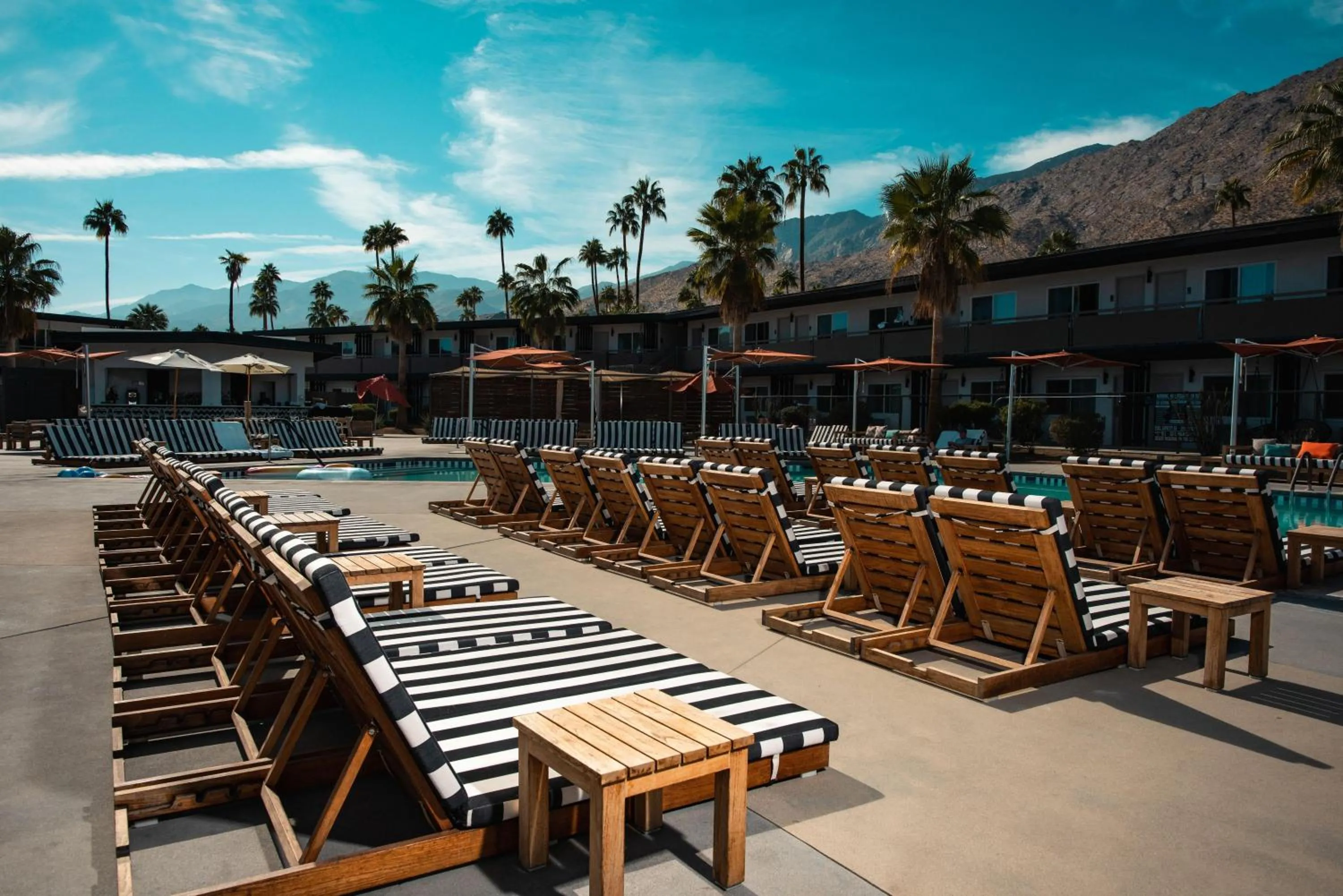 Pool view in V Capri Palm Springs, a Dolce by Wyndham