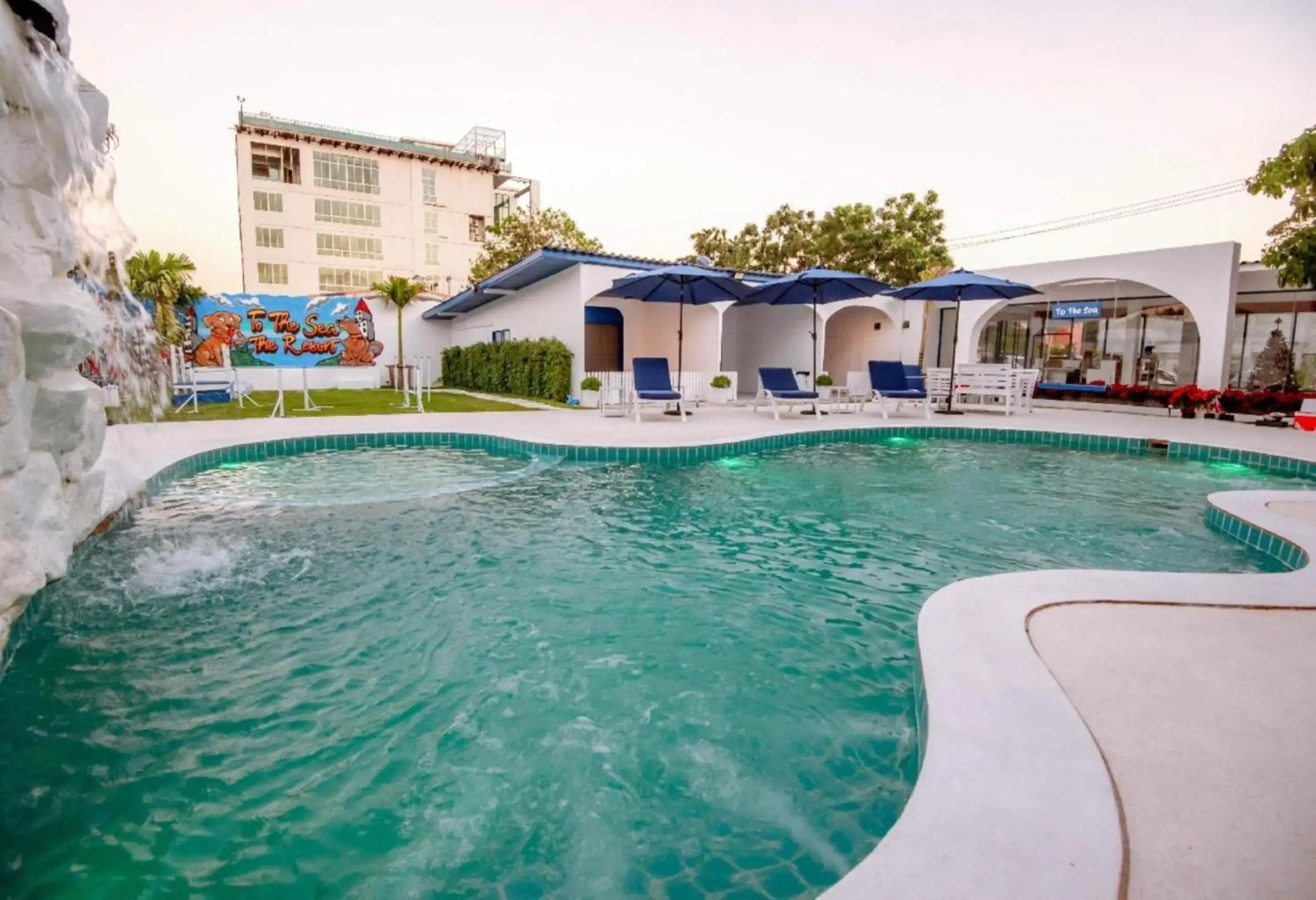 Swimming pool in Collection O To The Sea Resort Thailand Swimming pool in Collection O To The Sea Resort Thailand