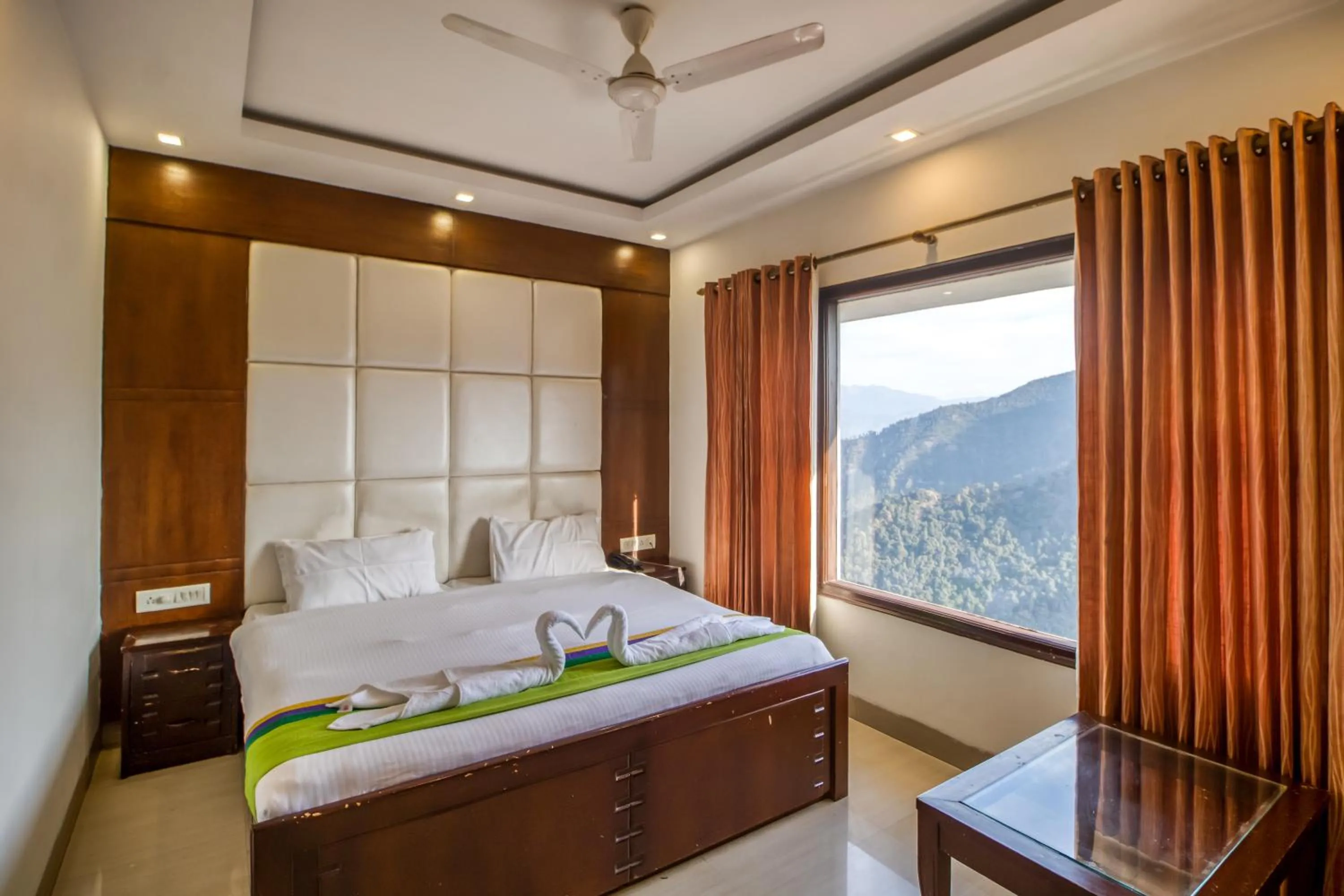 Bed in Deep Hotel