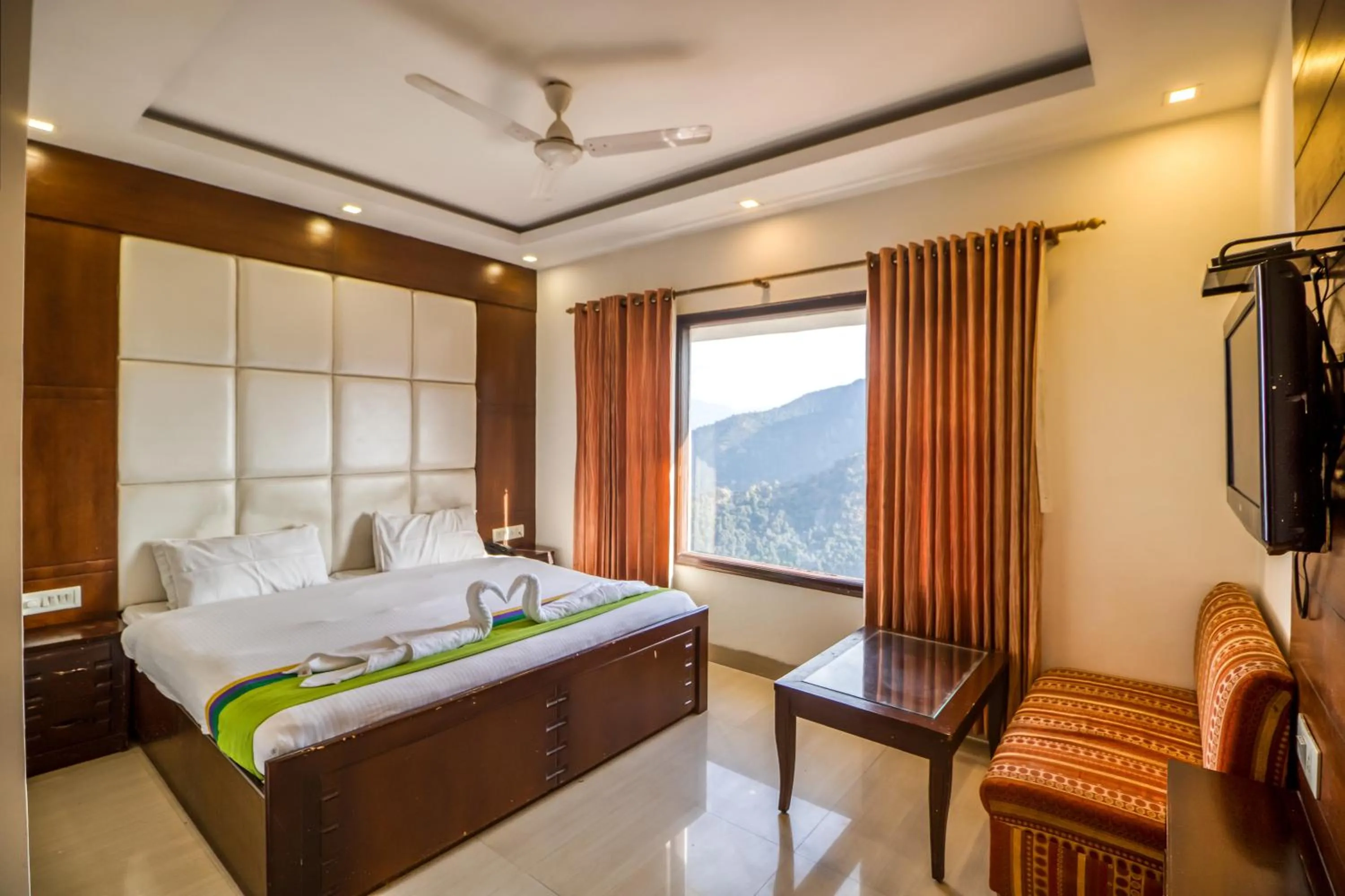 Bed in Deep Hotel