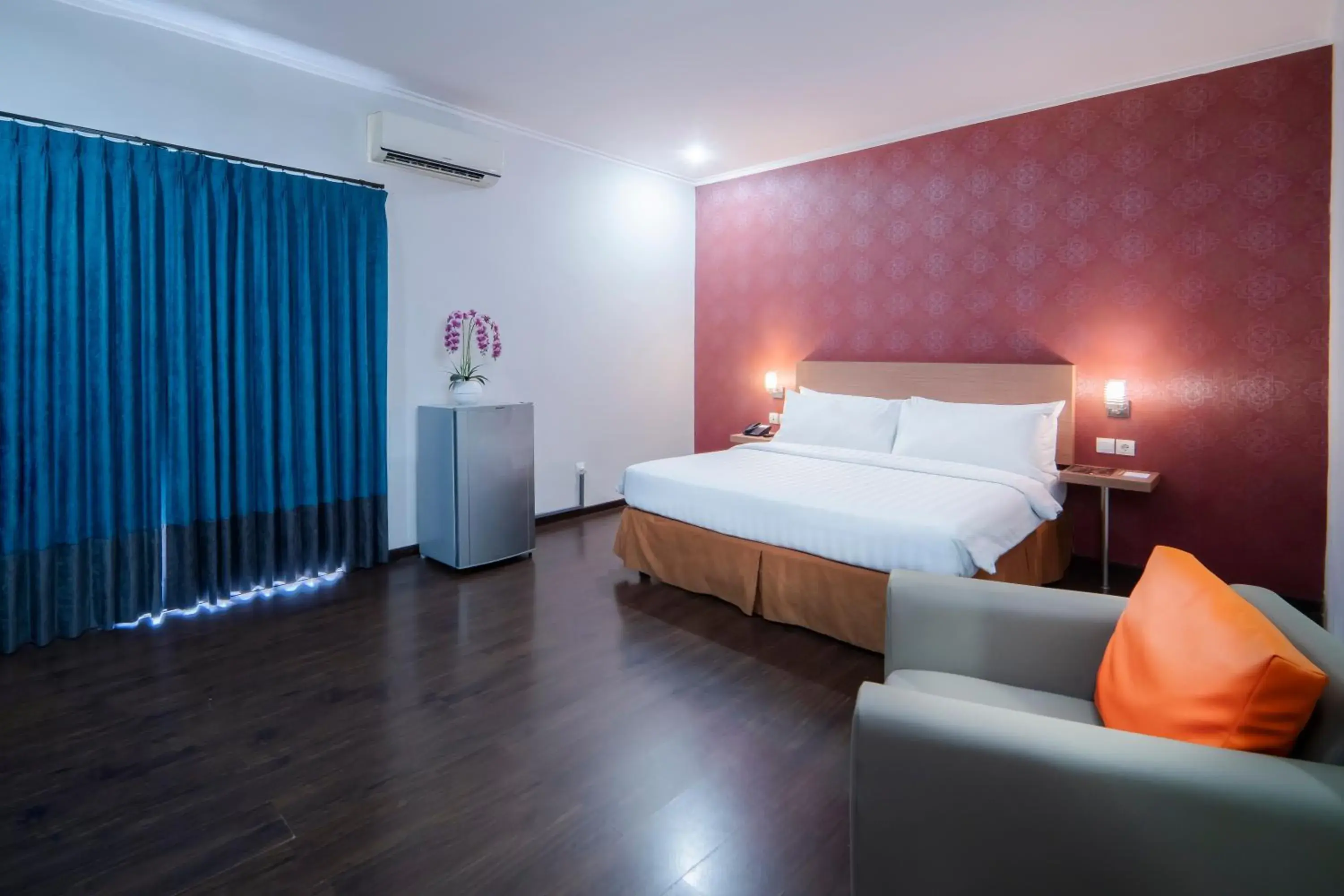 Bed in Noola Hotel Cilacap Bed in Noola Hotel Cilacap