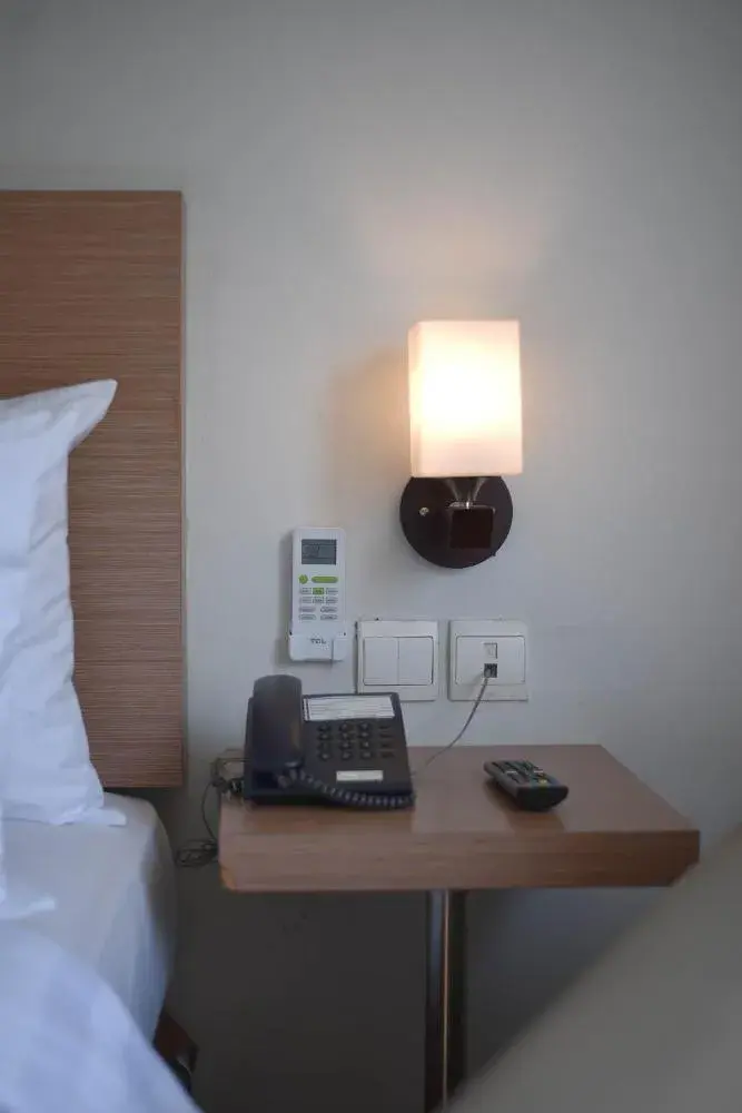 Bed in Noola Hotel Cilacap Bed in Noola Hotel Cilacap