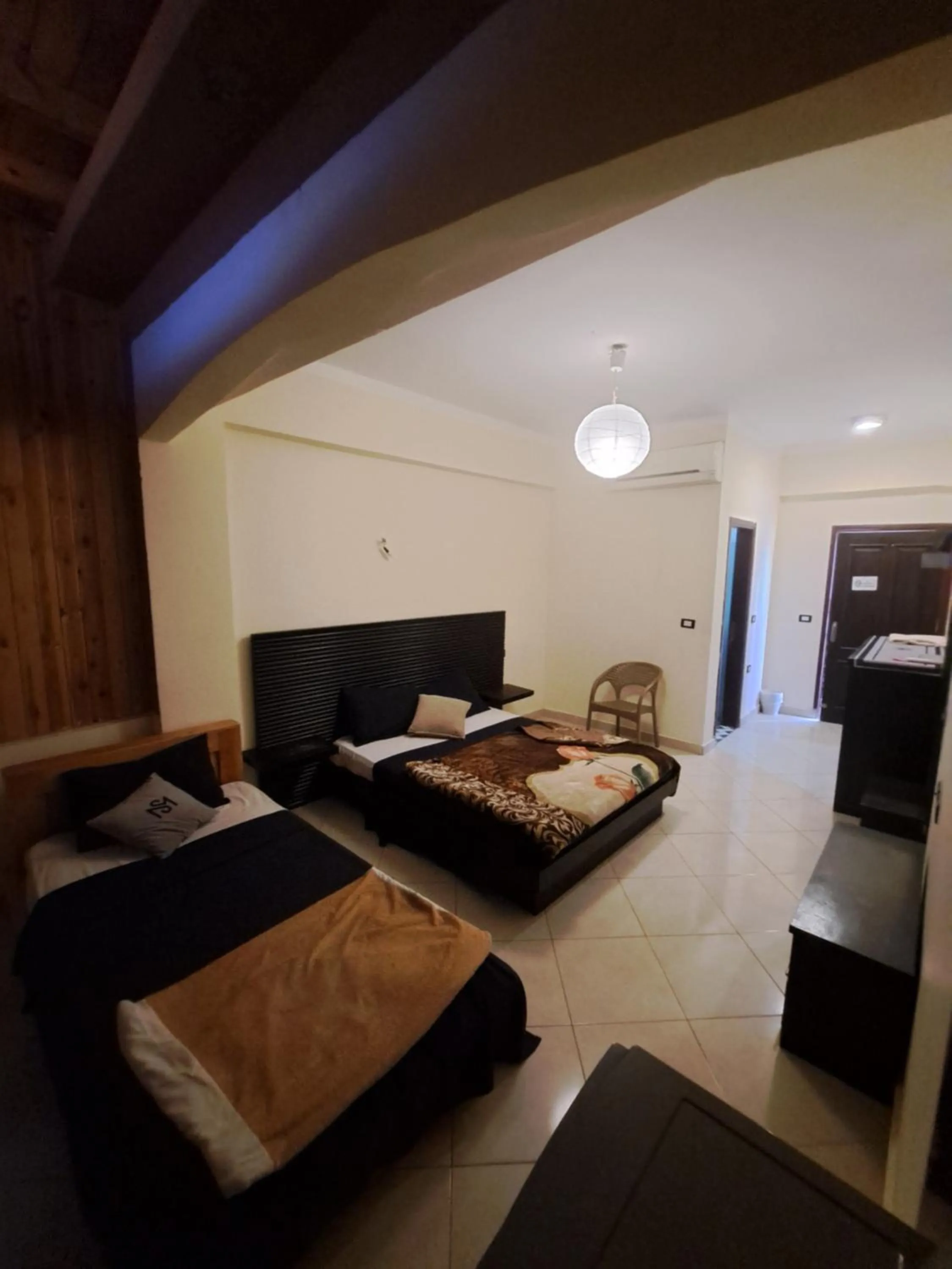 Bed in Santa maria dahab hotel