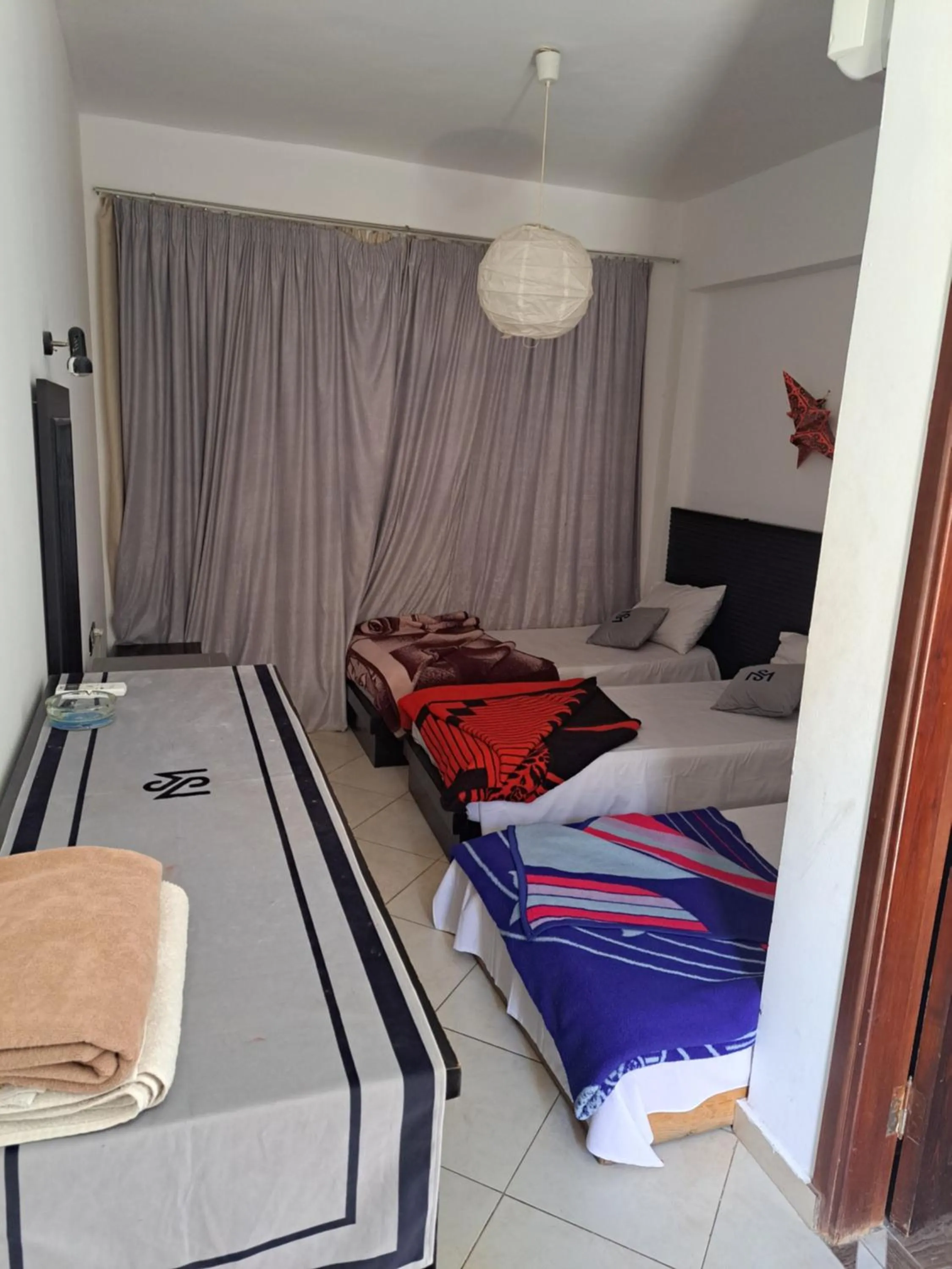 Bed in Santa maria dahab hotel