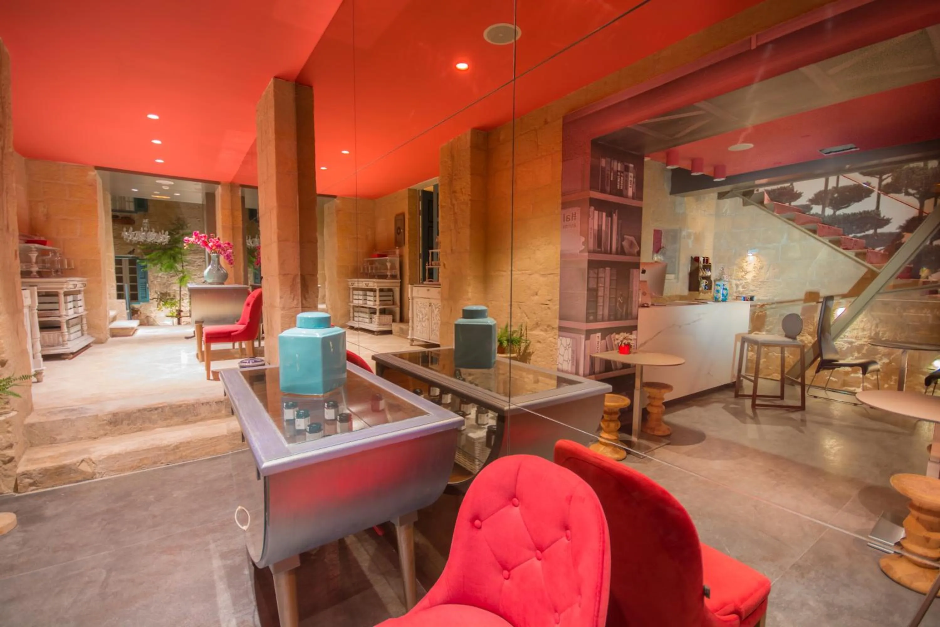 Lobby or reception in The Vincent Boutique Suites