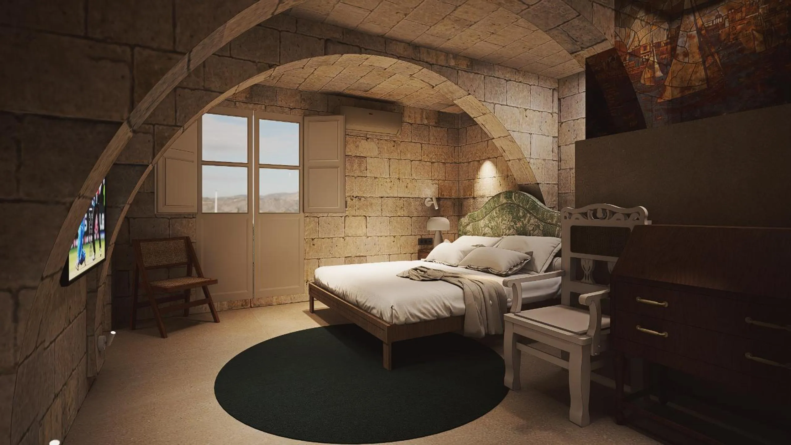 Bed in The Vincent Boutique Hotel, BW Premier Collection