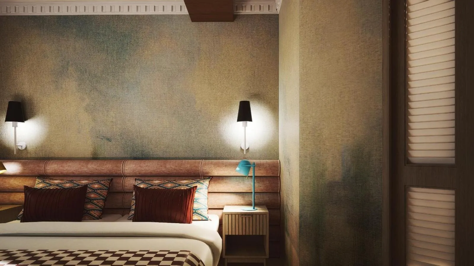 Bed in The Vincent Boutique Hotel, BW Premier Collection