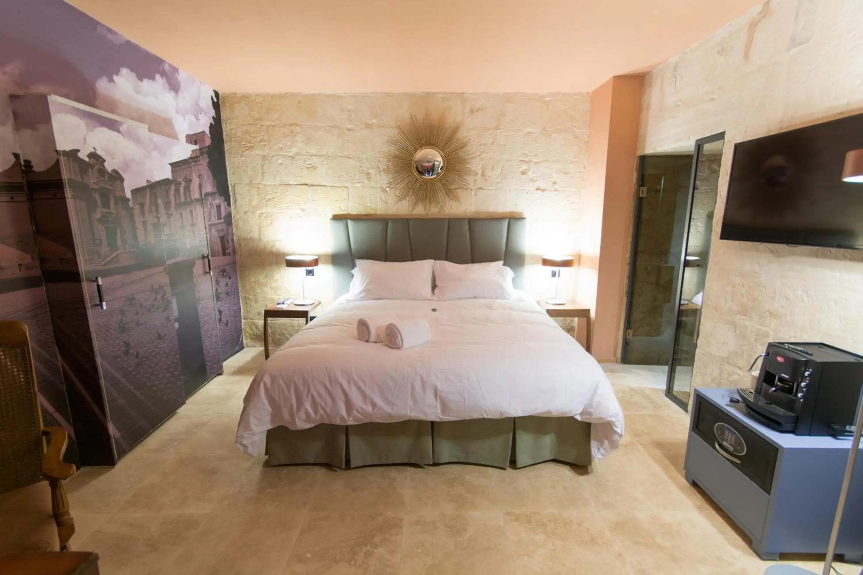 Bedroom in The Vincent Boutique Suites Bedroom in The Vincent Boutique Suites