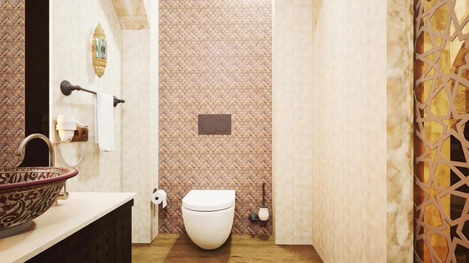 Toilet in The Vincent Boutique Hotel, BW Premier Collection