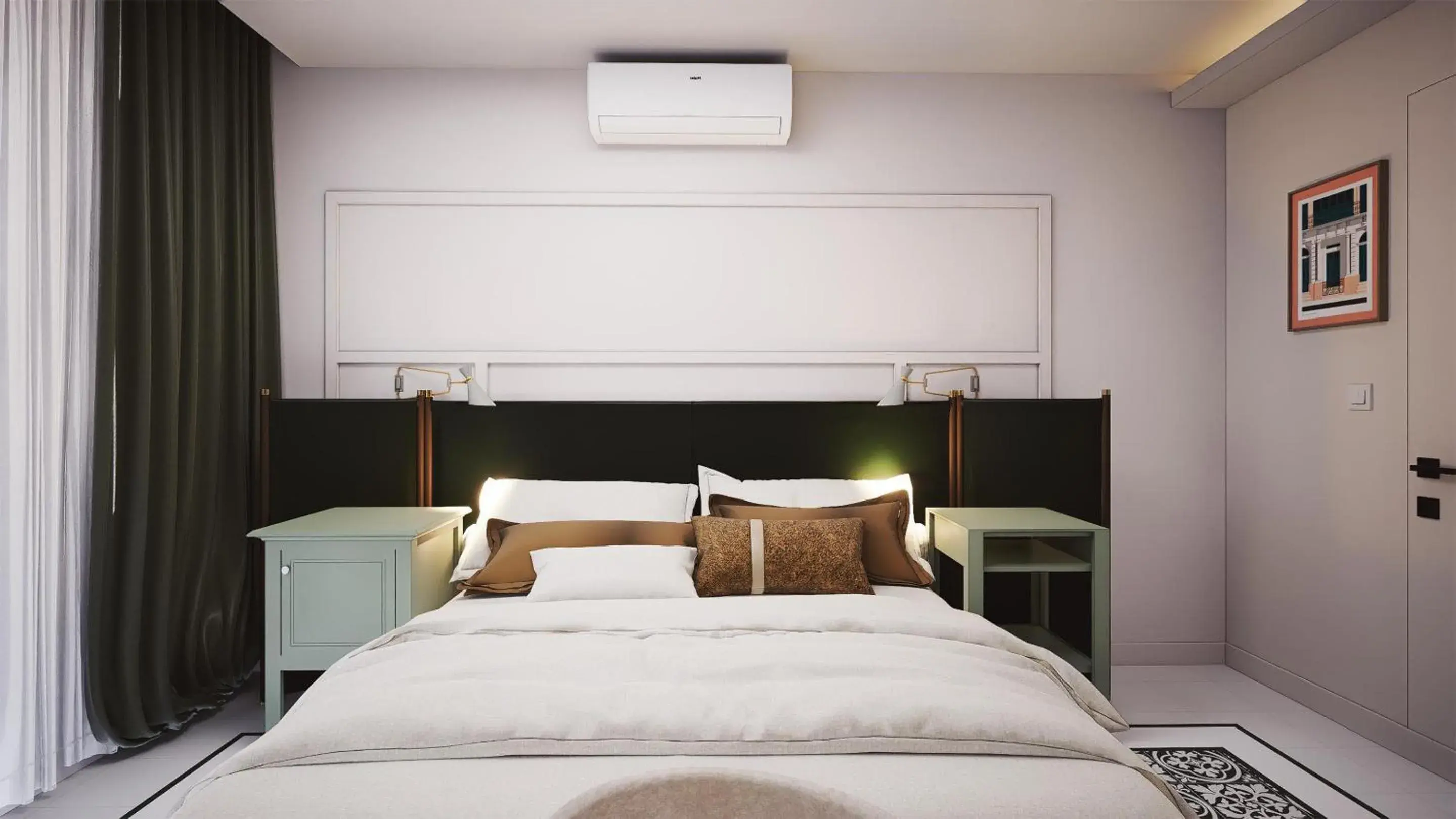 Bed in The Vincent Boutique Hotel, BW Premier Collection Bed in The Vincent Boutique Hotel, BW Premier Collection