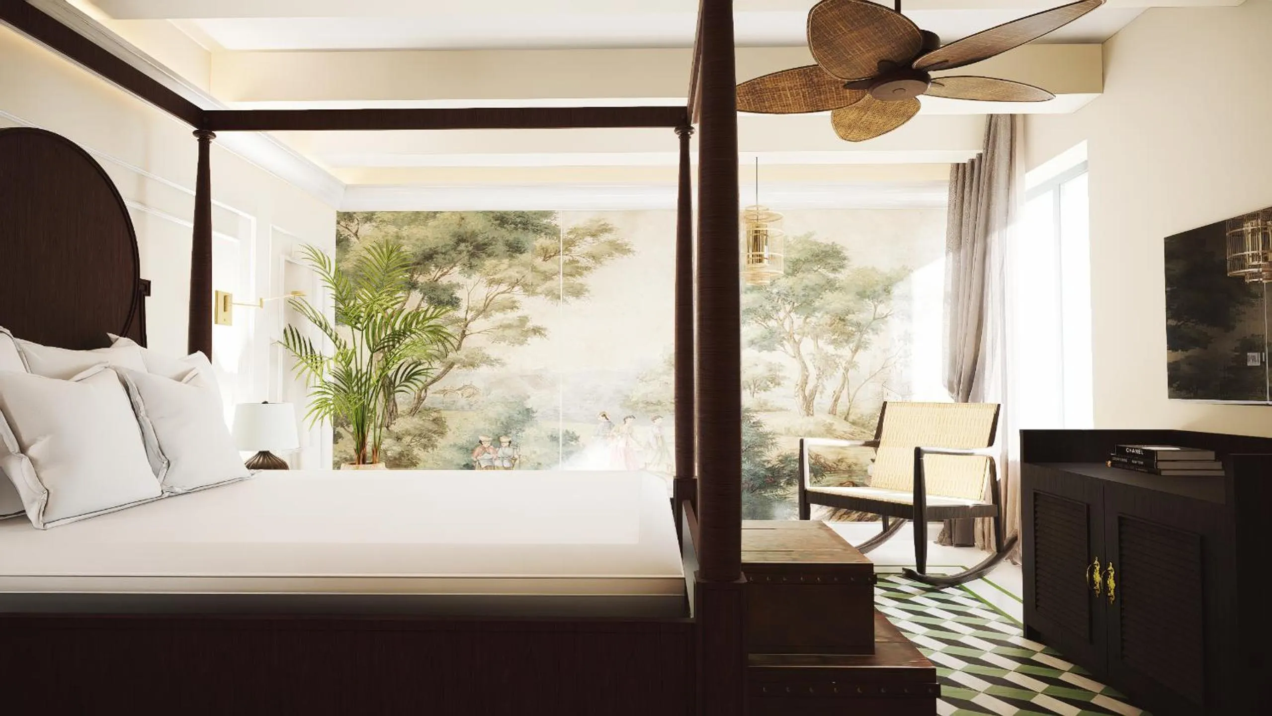 Bed in The Vincent Boutique Hotel, BW Premier Collection