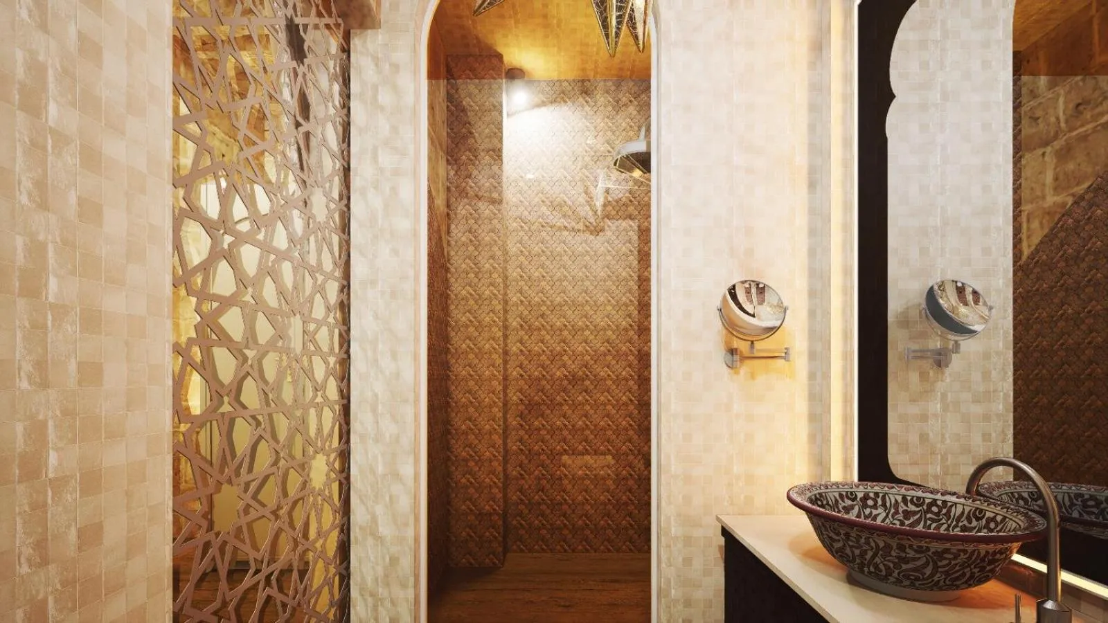 Shower in The Vincent Boutique Hotel, BW Premier Collection