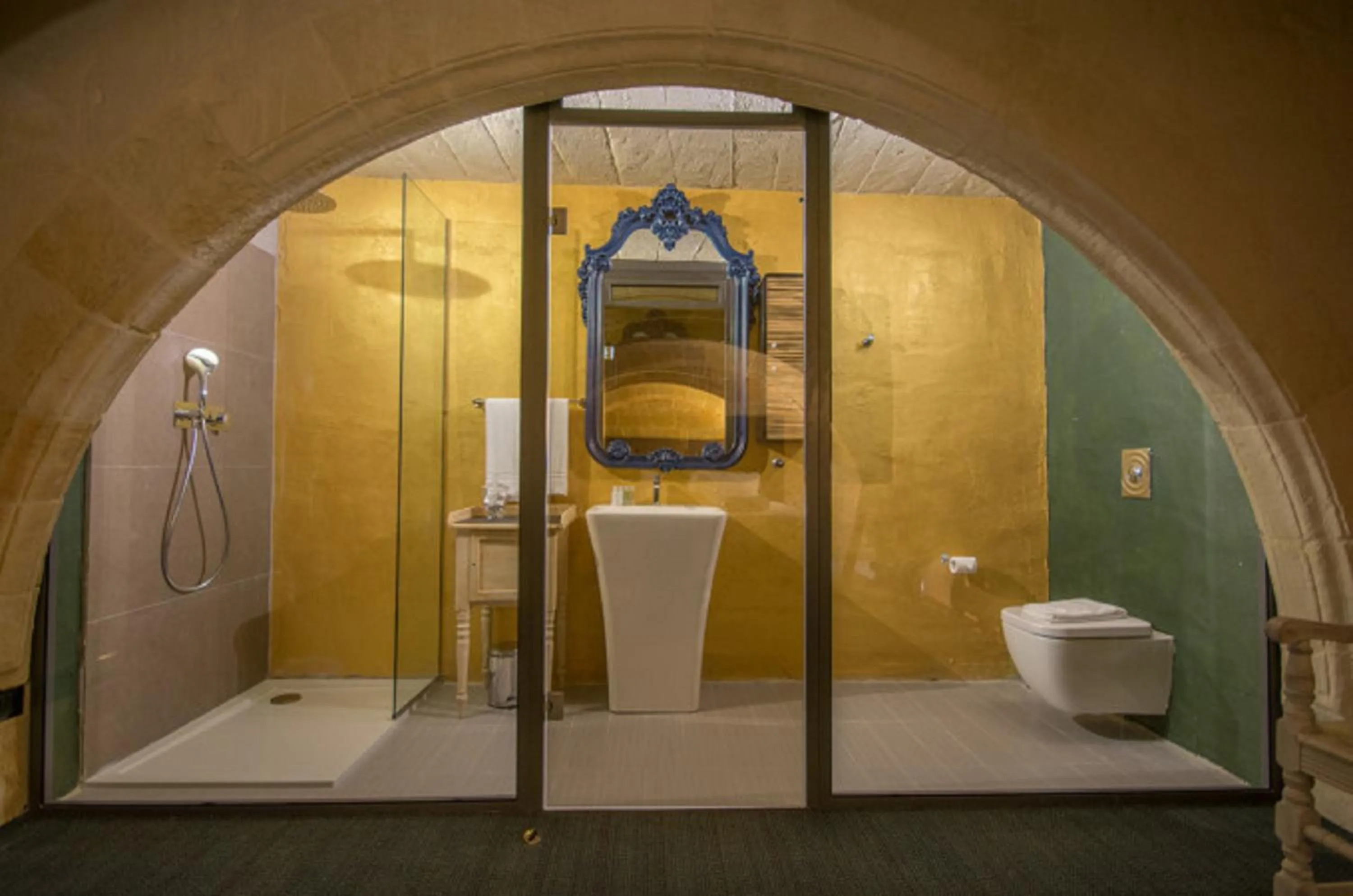 Bathroom in The Vincent Boutique Suites