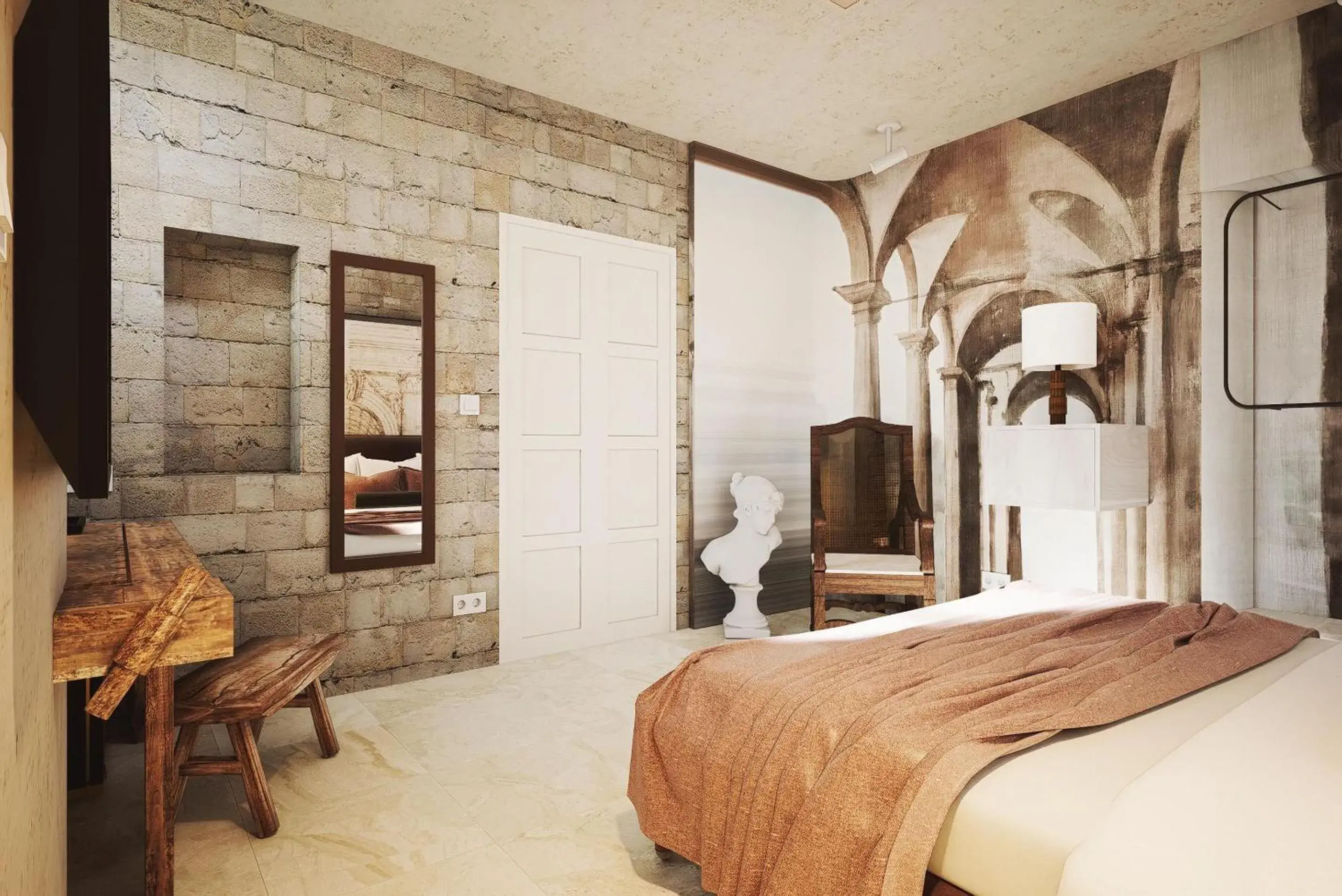 Bedroom, Bed in The Vincent Boutique Hotel, BW Premier Collection Bedroom, Bed in The Vincent Boutique Hotel, BW Premier Collection