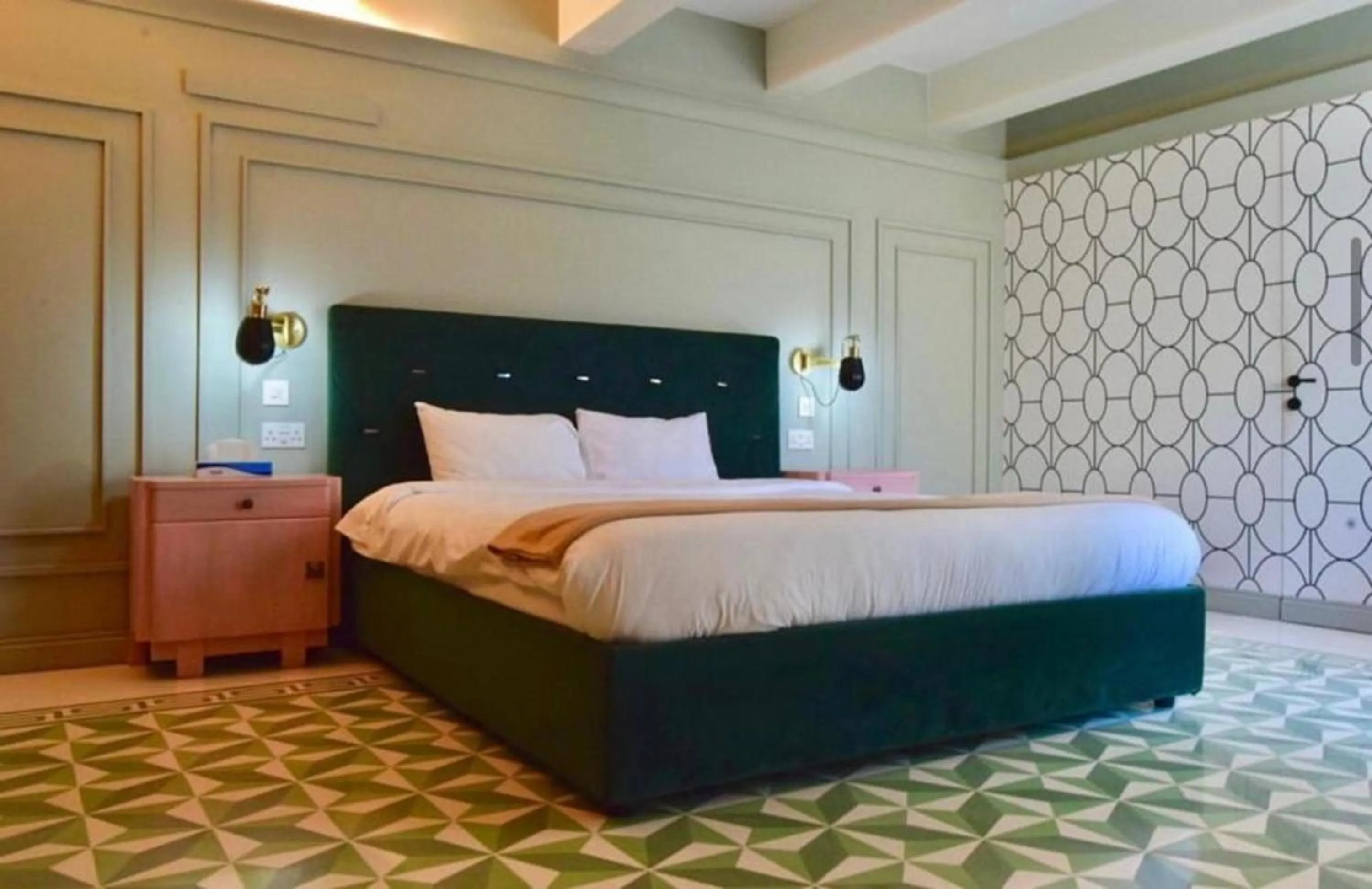 Bedroom in The Vincent Boutique Suites