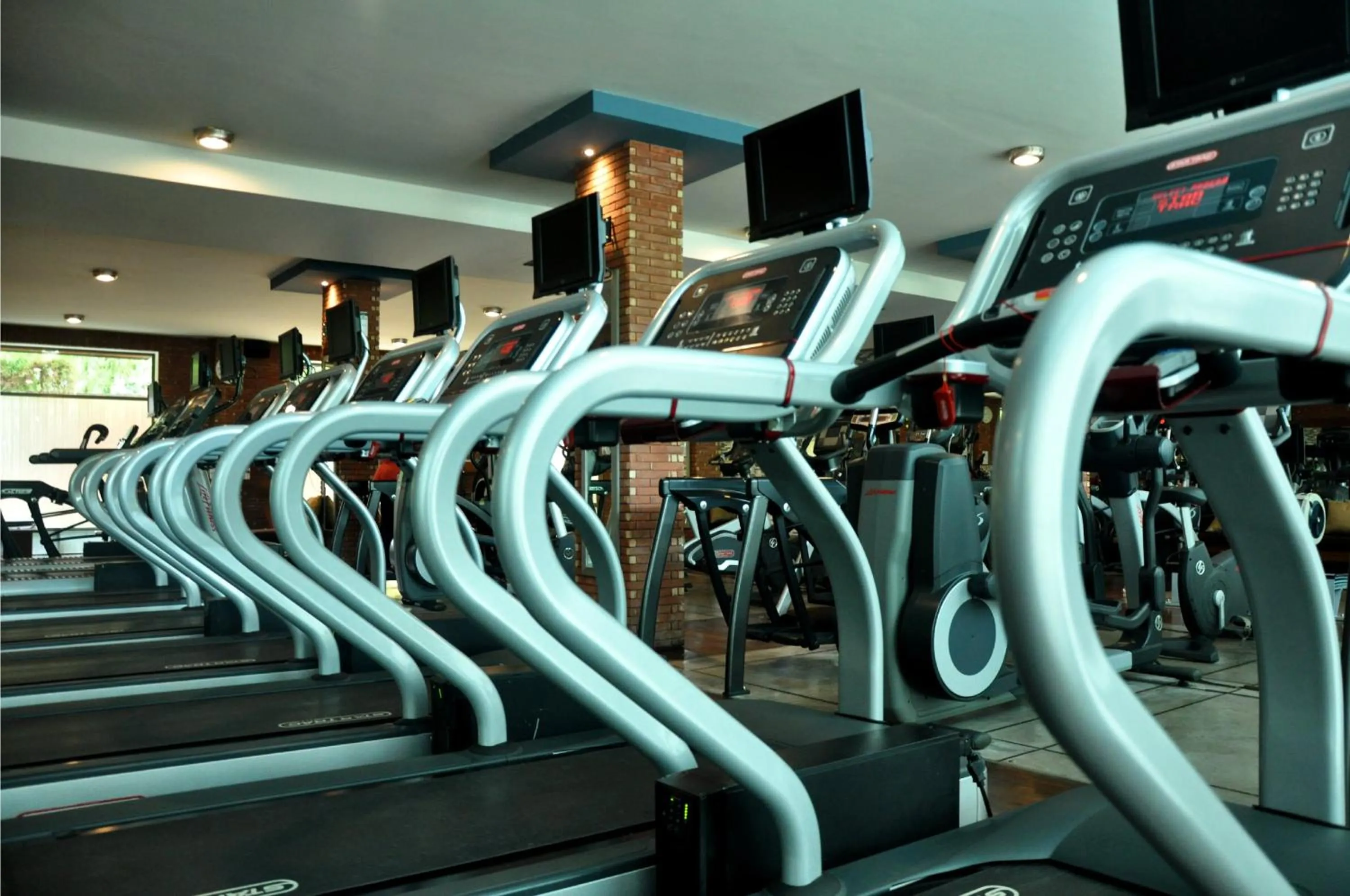 Fitness centre/facilities in The Residency Hotel