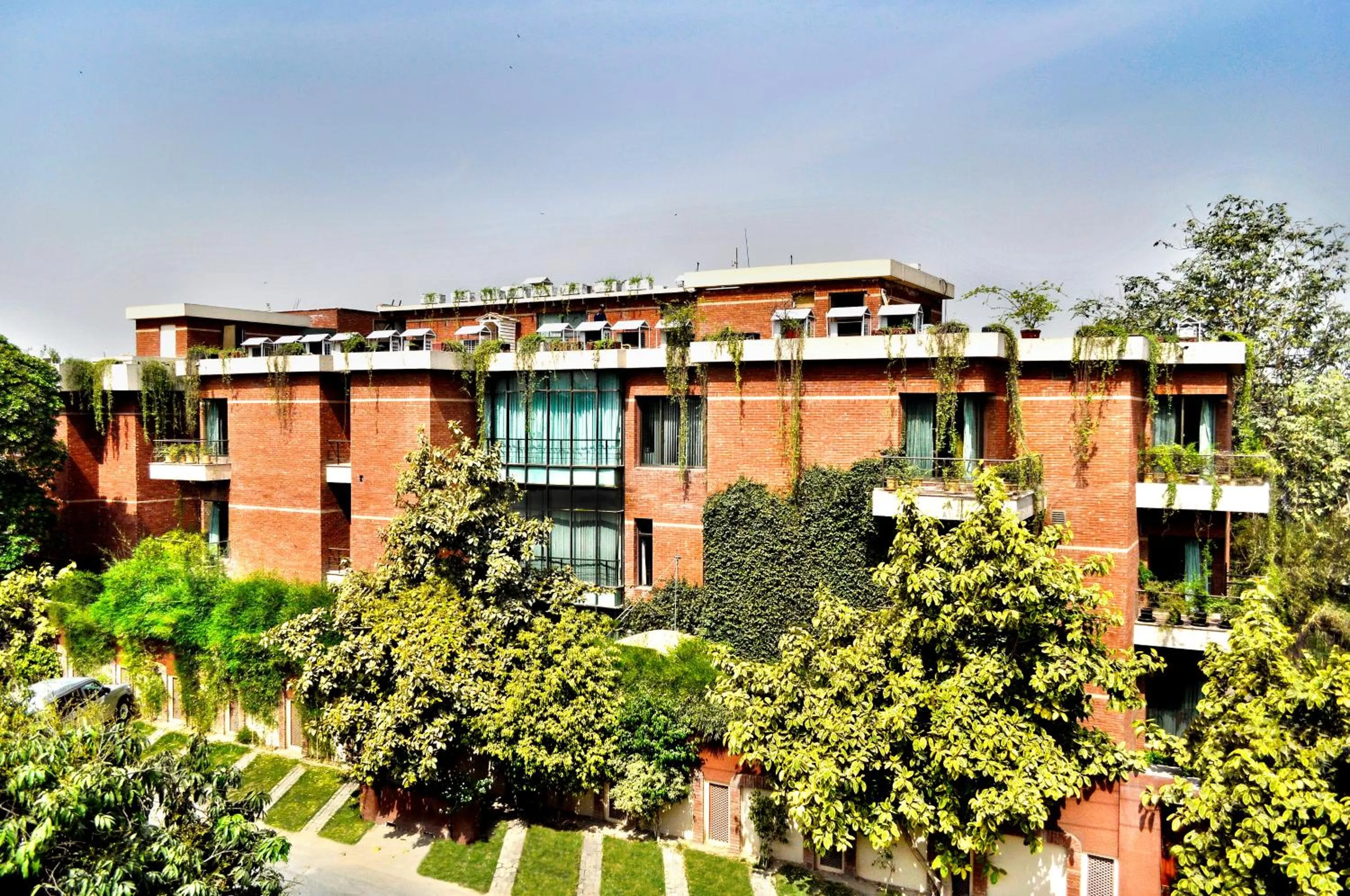 Facade/entrance in The Residency Hotel