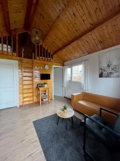 Living room in Vakantiehuisjes Marsherne