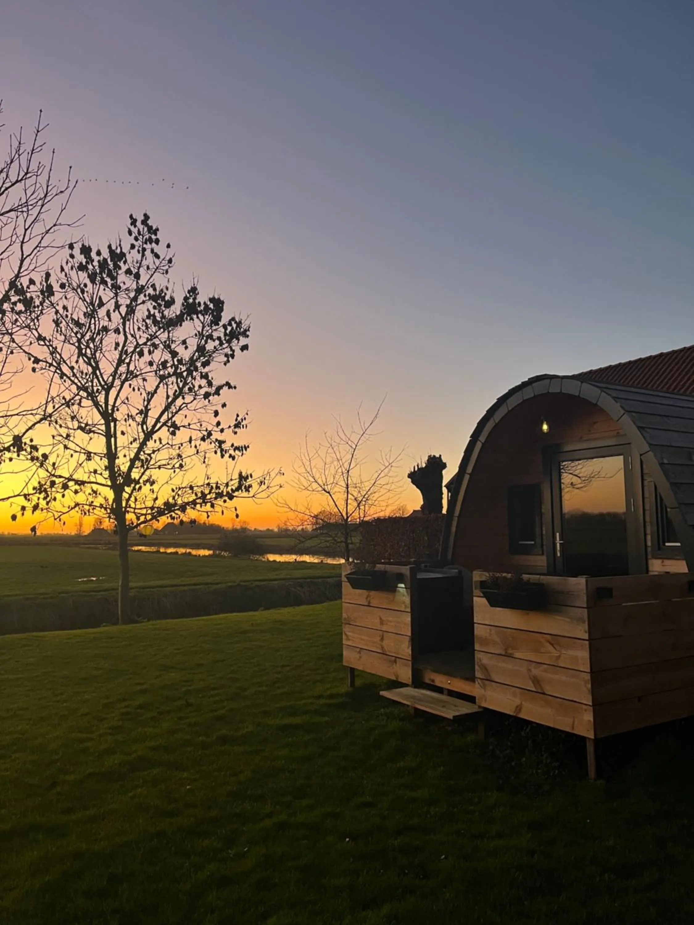 Natural landscape in Vakantiehuisjes Marsherne
