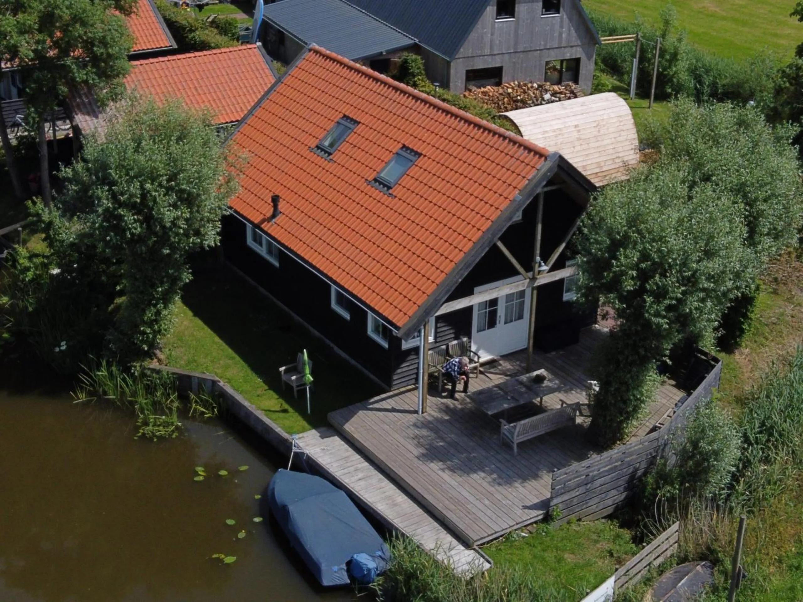 Property building in Vakantiehuisjes Marsherne