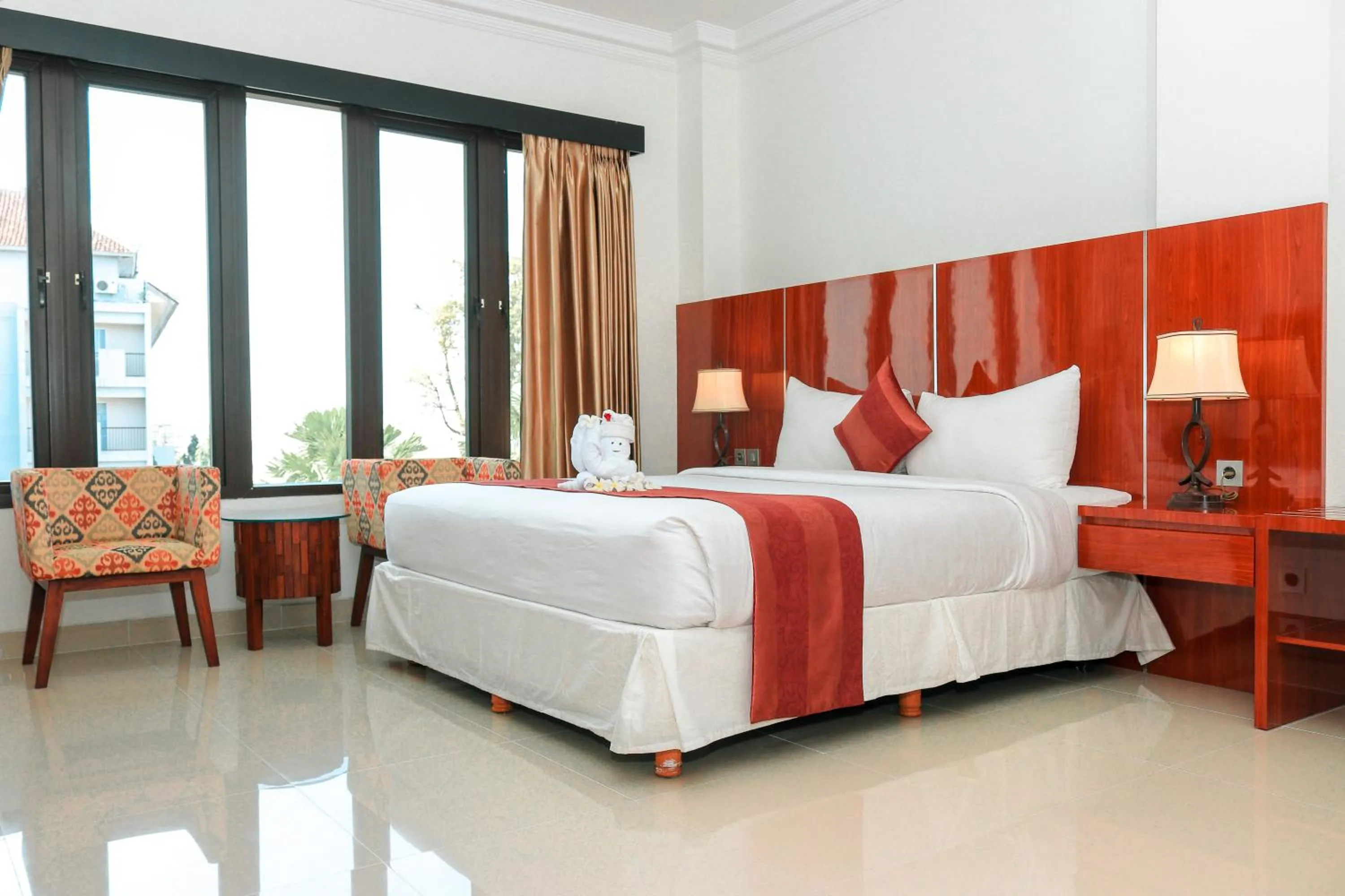 Bedroom, Bed in Argya Santi Suite and Villas