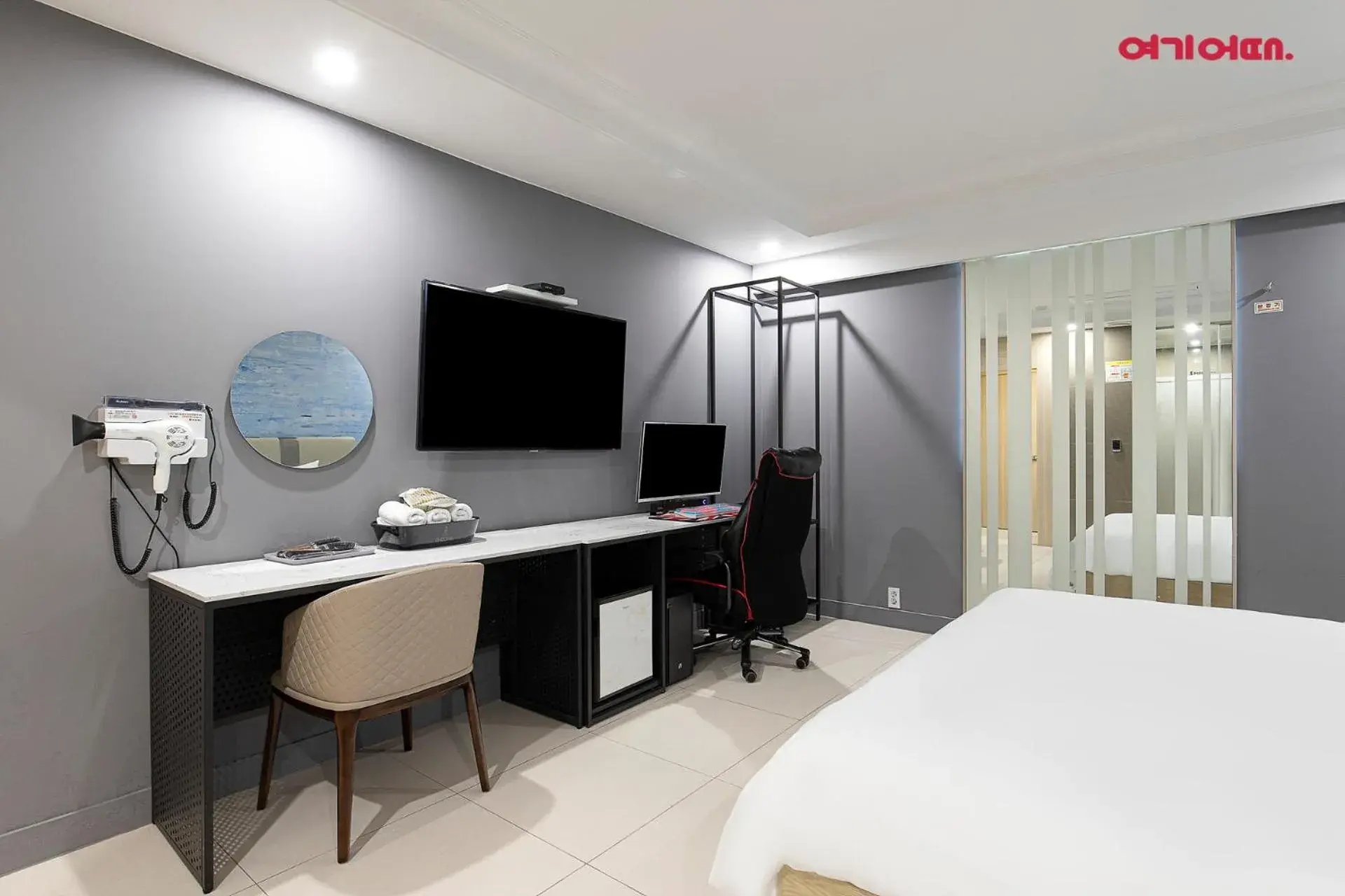 Bed in INCHEON AIRPORT HOTEL THE ONe Bed in INCHEON AIRPORT HOTEL THE ONe