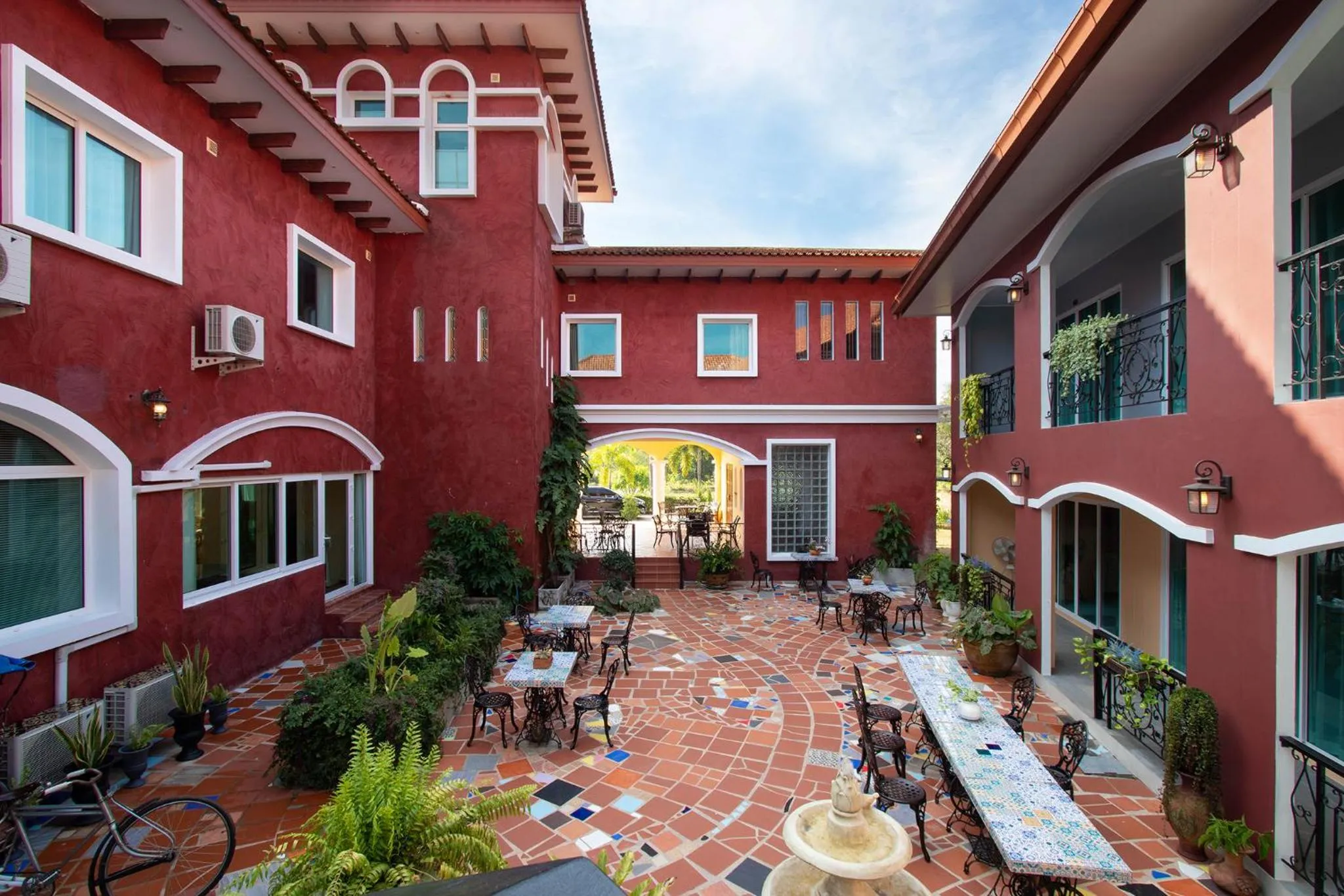 Balcony/Terrace in Hacienda Resort - Mae Phim
