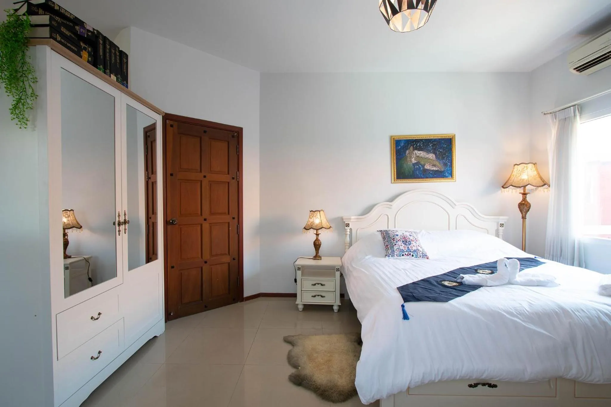 Photo of the whole room, Bed in Hacienda Resort - Mae Phim