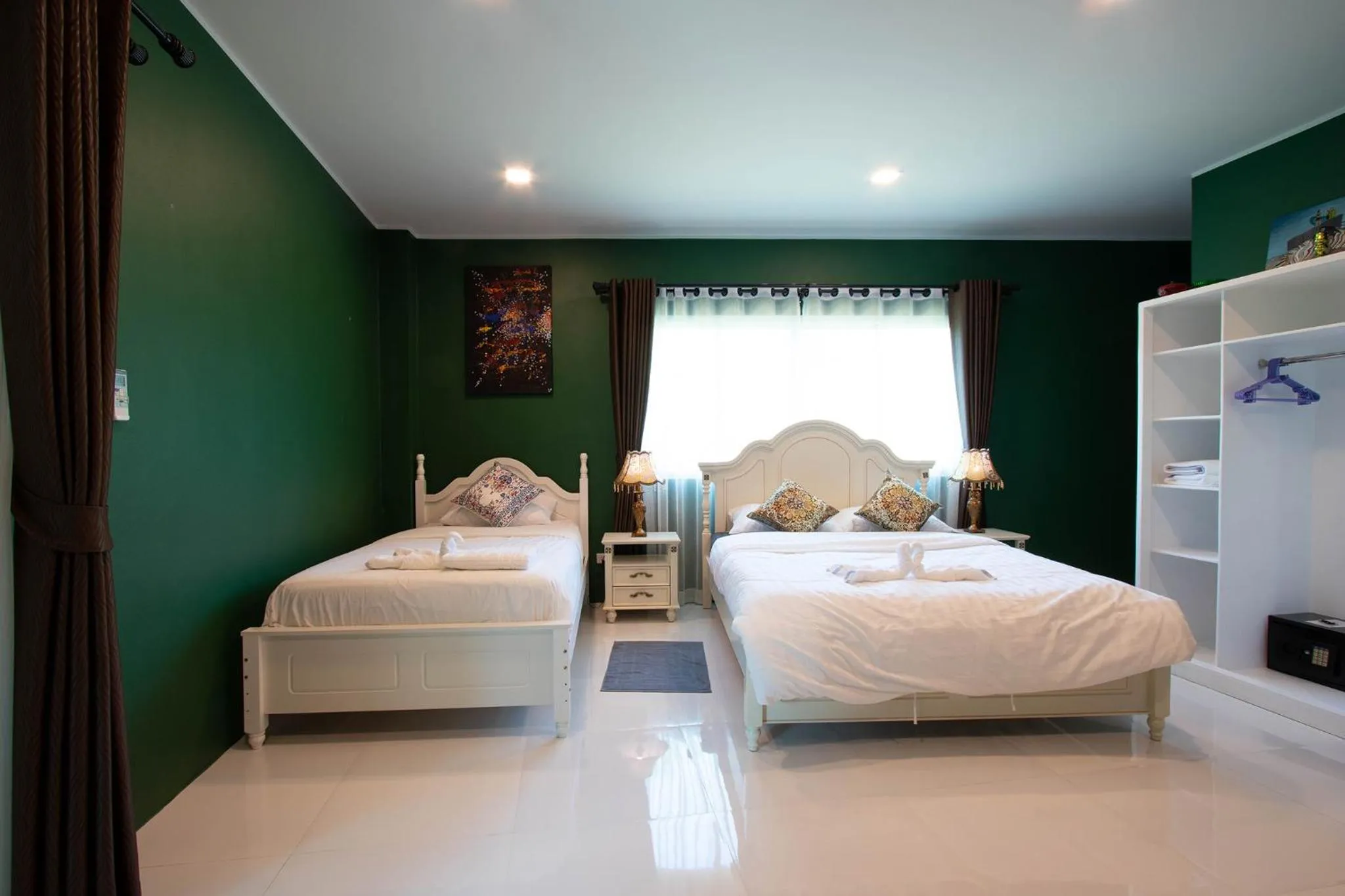 Photo of the whole room, Bed in Hacienda Resort - Mae Phim