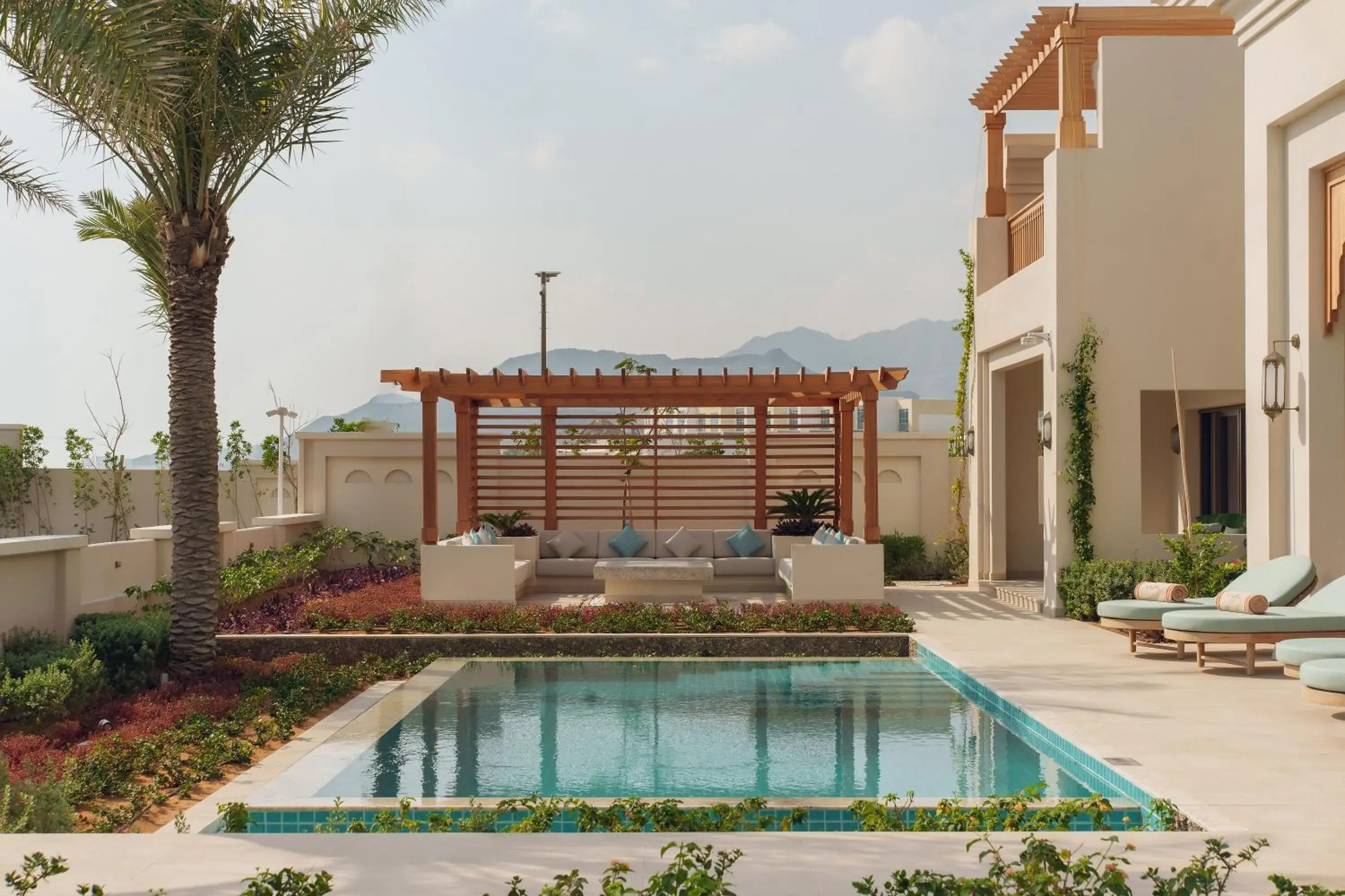 Patio in Naama Beach Villas & Spa Patio in Naama Beach Villas & Spa